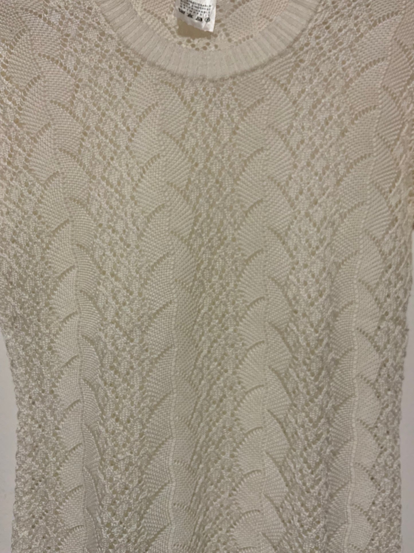 Tricot Mailles Crochets Vintage 1980 France