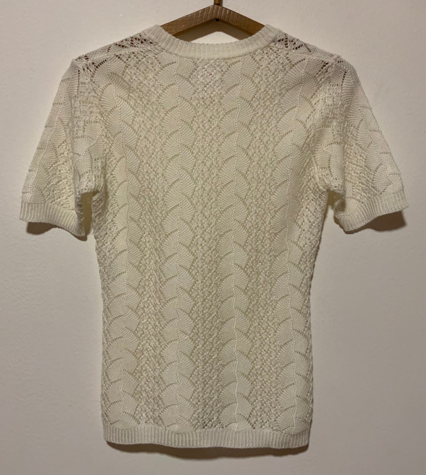 Tricot Mailles Crochets Vintage 1980 France