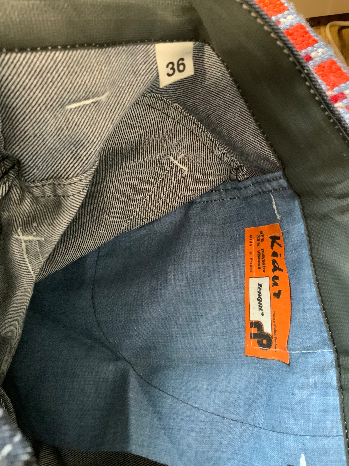 Incroyable Jean pattes d’éléphant Flare Vintage 1970 DeadStock