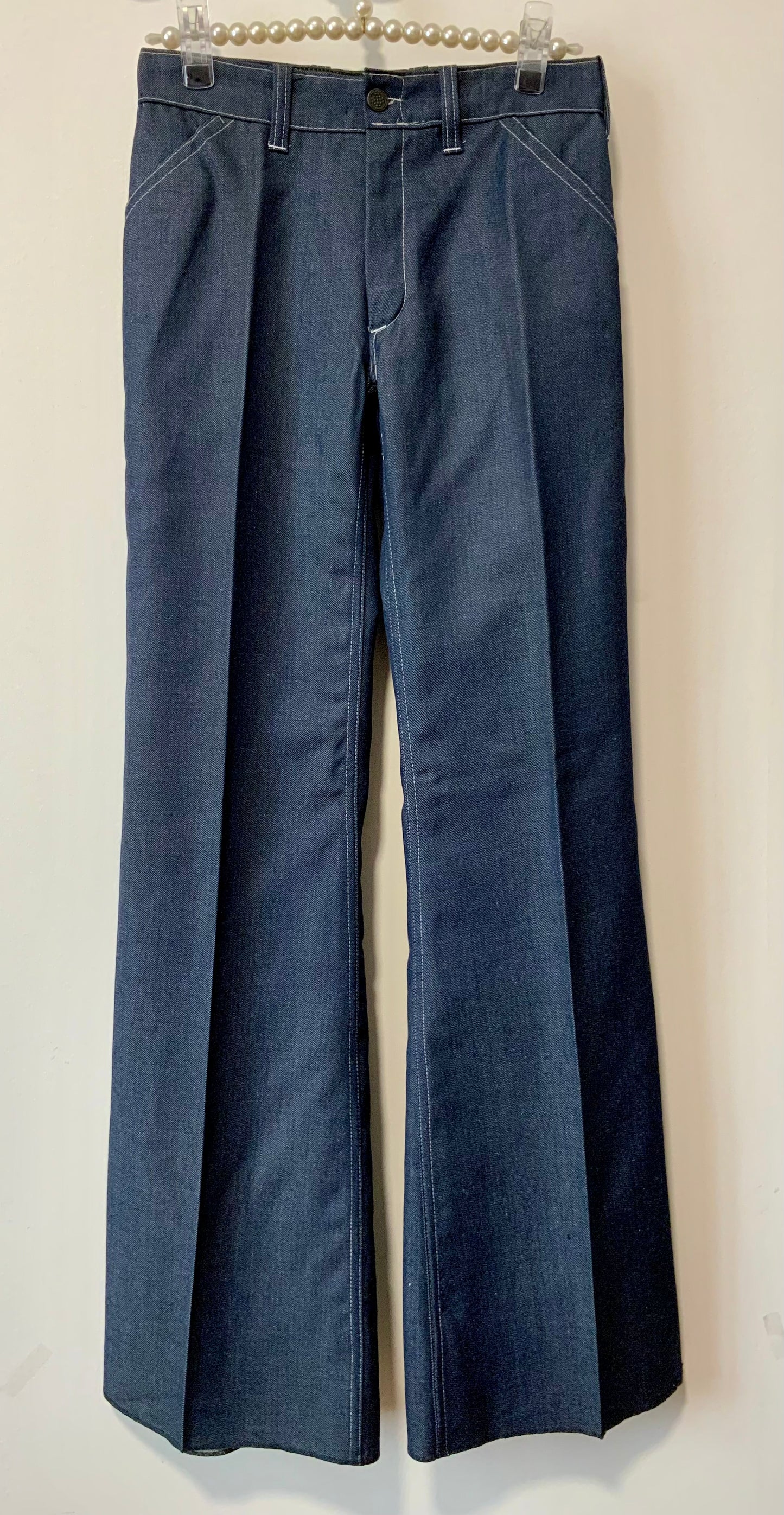 Incroyable Jean pattes d’éléphant Flare Vintage 1970 DeadStock