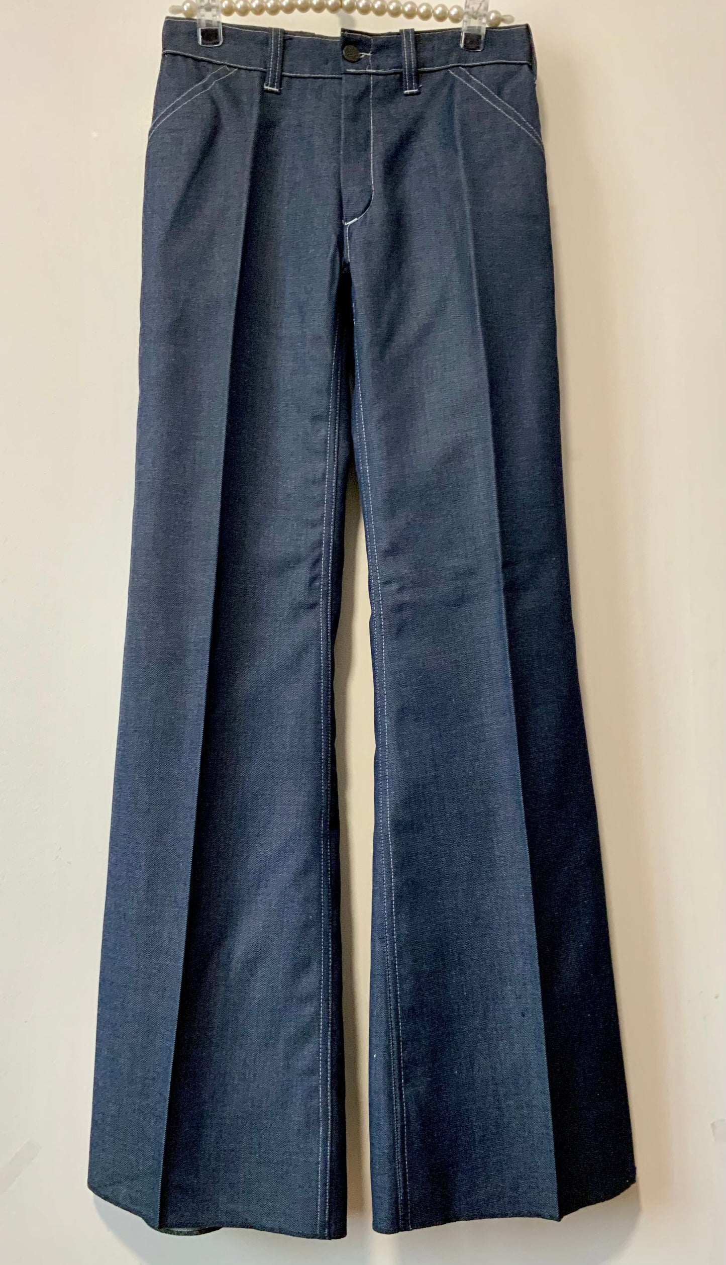 Incroyable Jean pattes d’éléphant Flare Vintage 1970 DeadStock