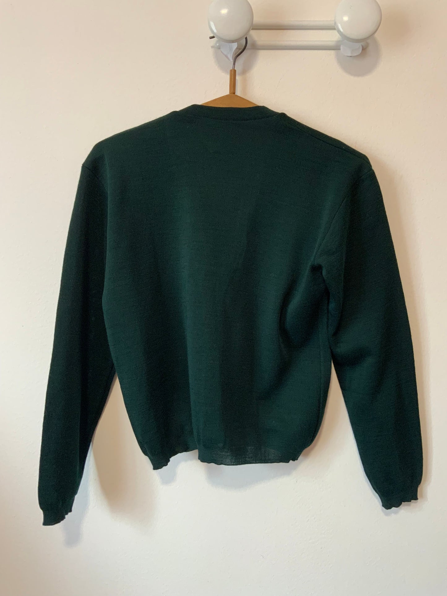 Gilet Vintage Deadstock Neuf 1970 Tricomyl Laine Peignée
