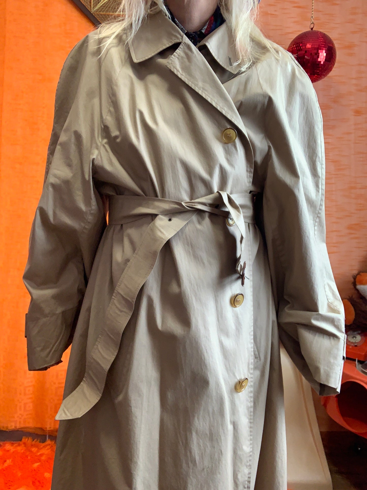 Trench de la maison Lanvin Vintage