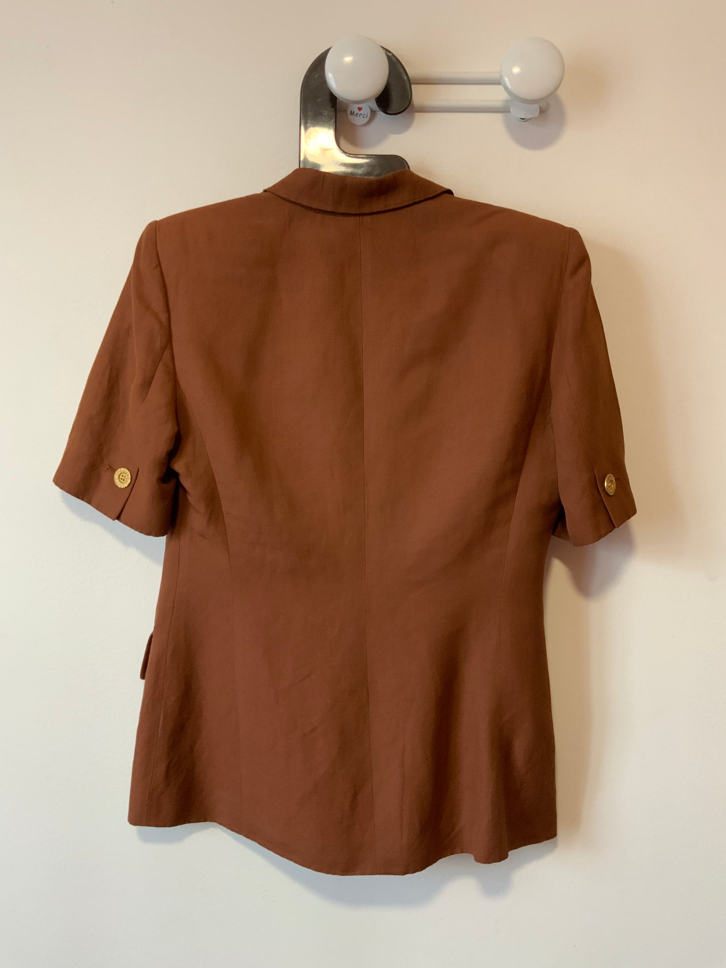 Superbe Veste Louis Feraud Vintage Paris Boutons magnifiques Epaulettes