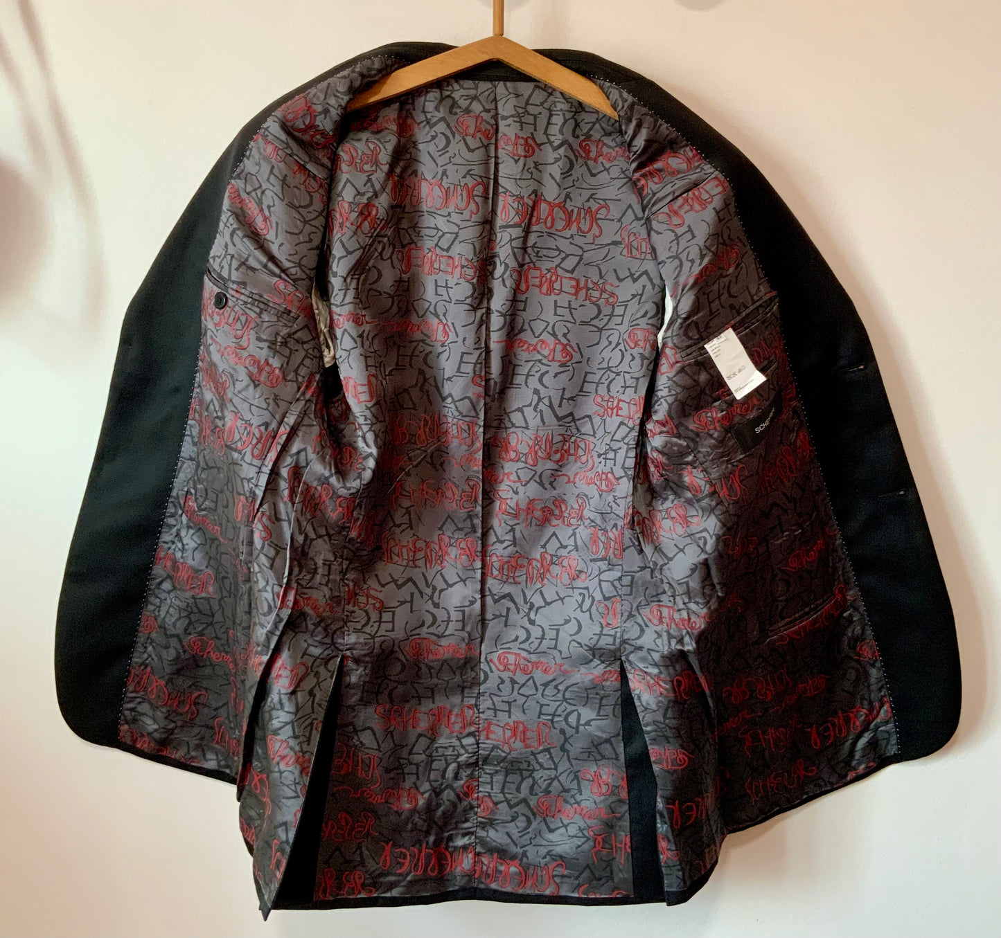 Veste Blazer noir Jean Louis Scherrer 100% Laine Vintage 2000’