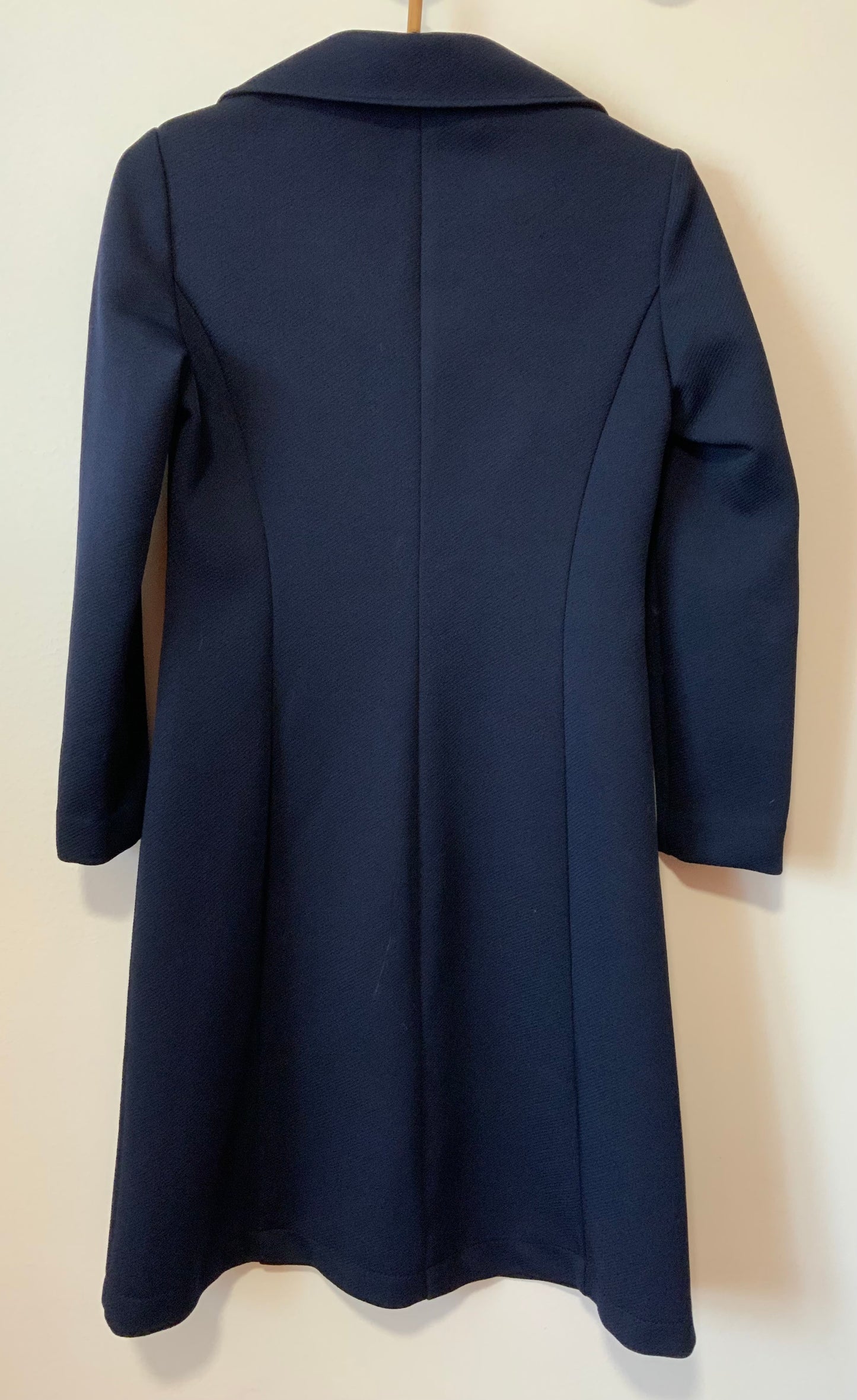 Robe Vintage 1970/80 Élégance col pelle à tartes