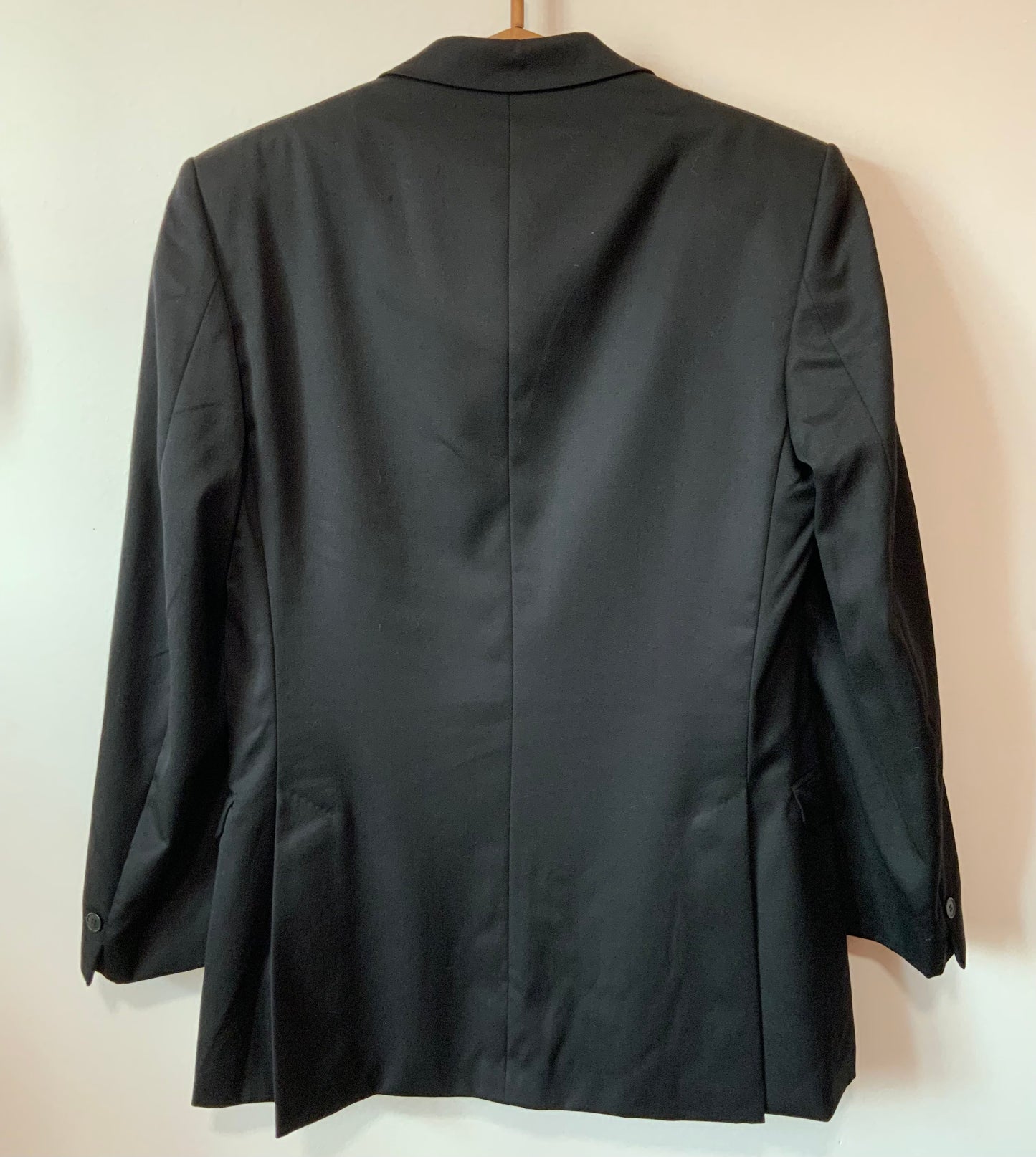 Veste Blazer noir Jean Louis Scherrer 100% Laine Vintage 2000’
