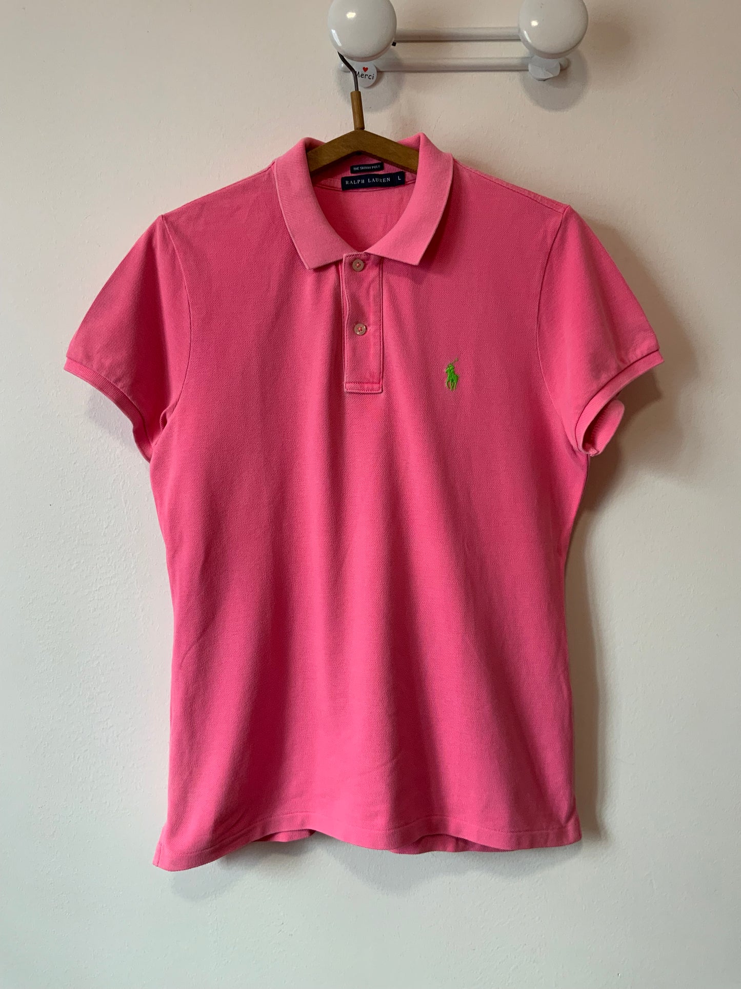 Polo rose vif Ralph Lauren