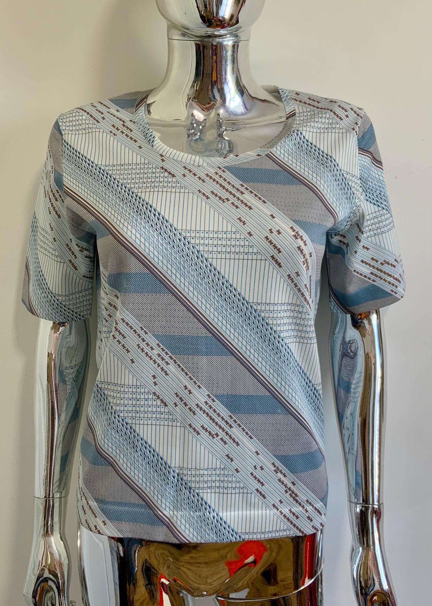 T shirt Motifs Les tricots de luxe - Made in France Vintage 1970/80