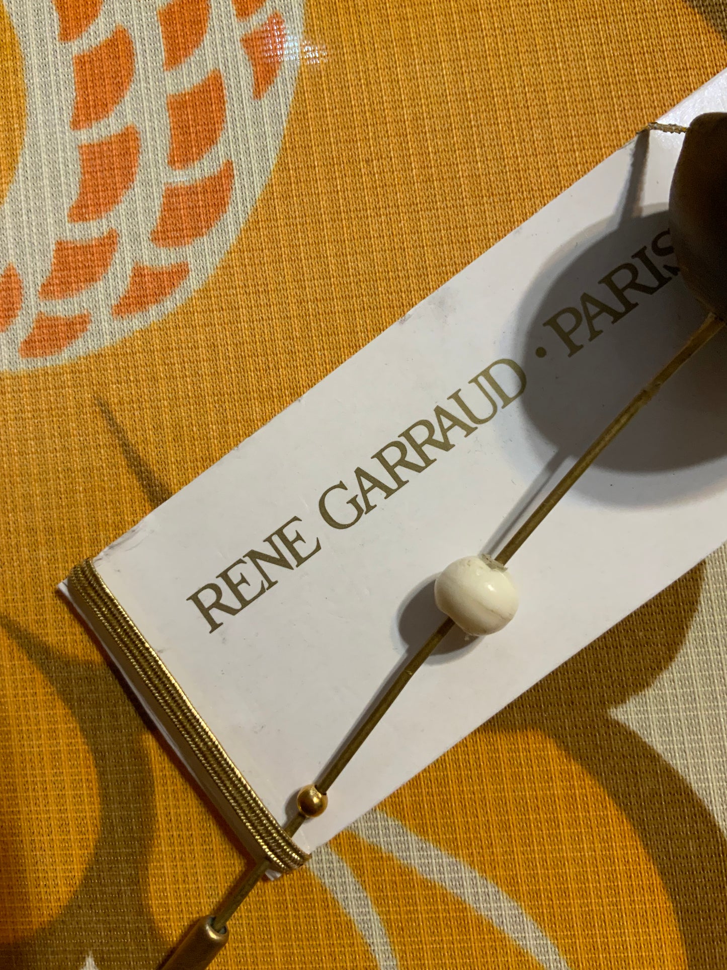 Bijoux Epingle France Paris René Garraud Vintage