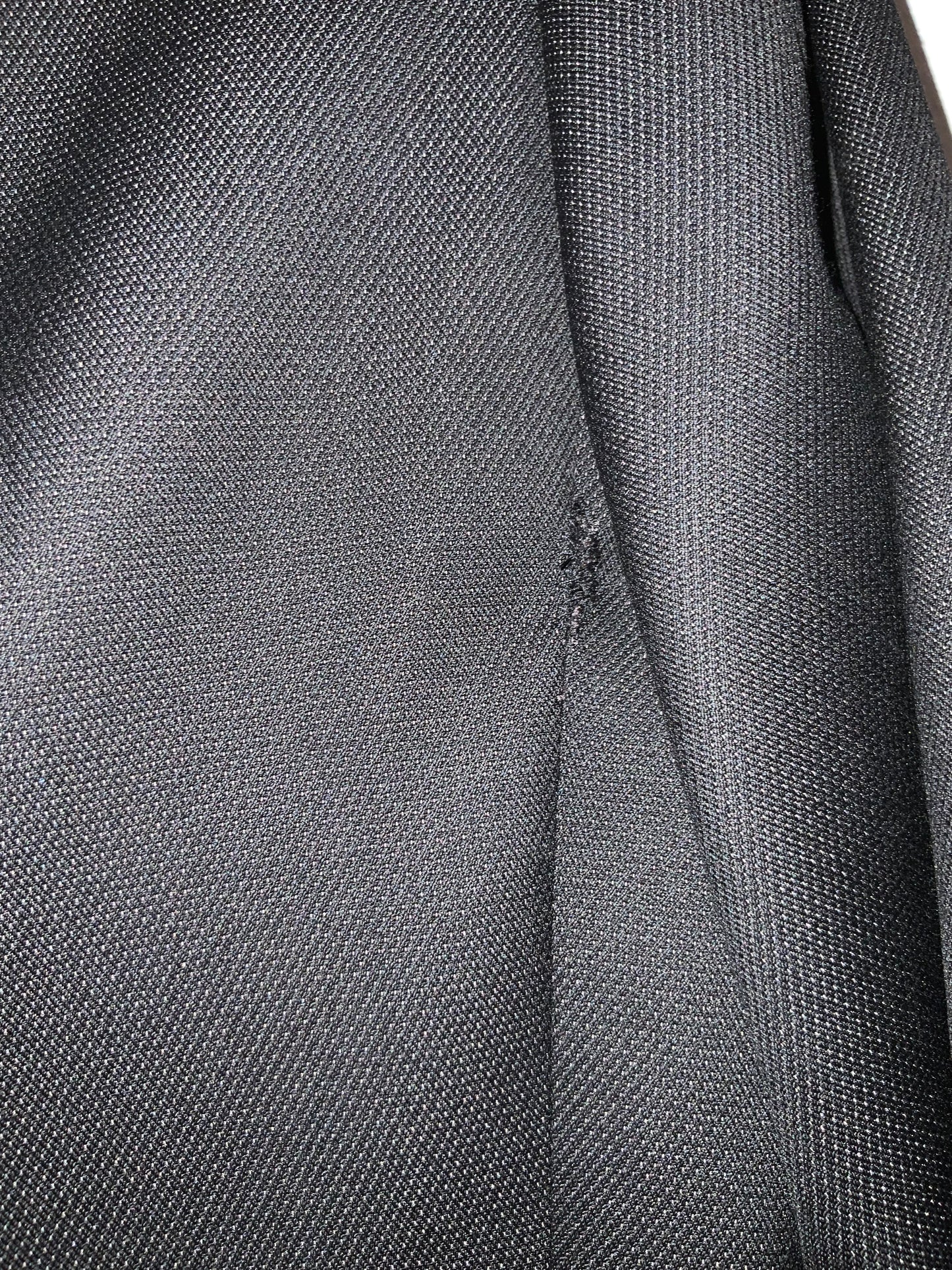 Veste Blazer noir en soie et laine Balmain