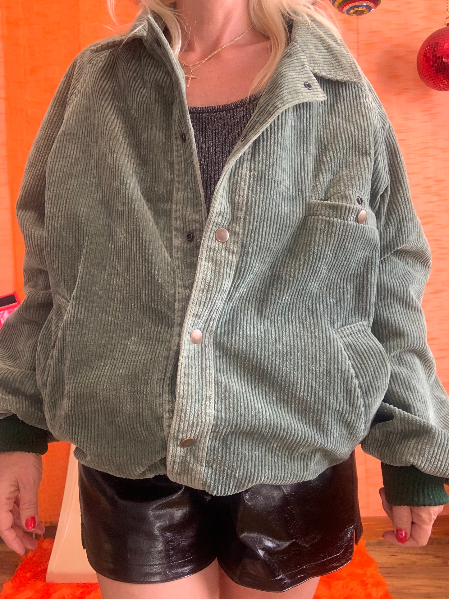 Blouson Velours côtelé Rodier France Vintage Original