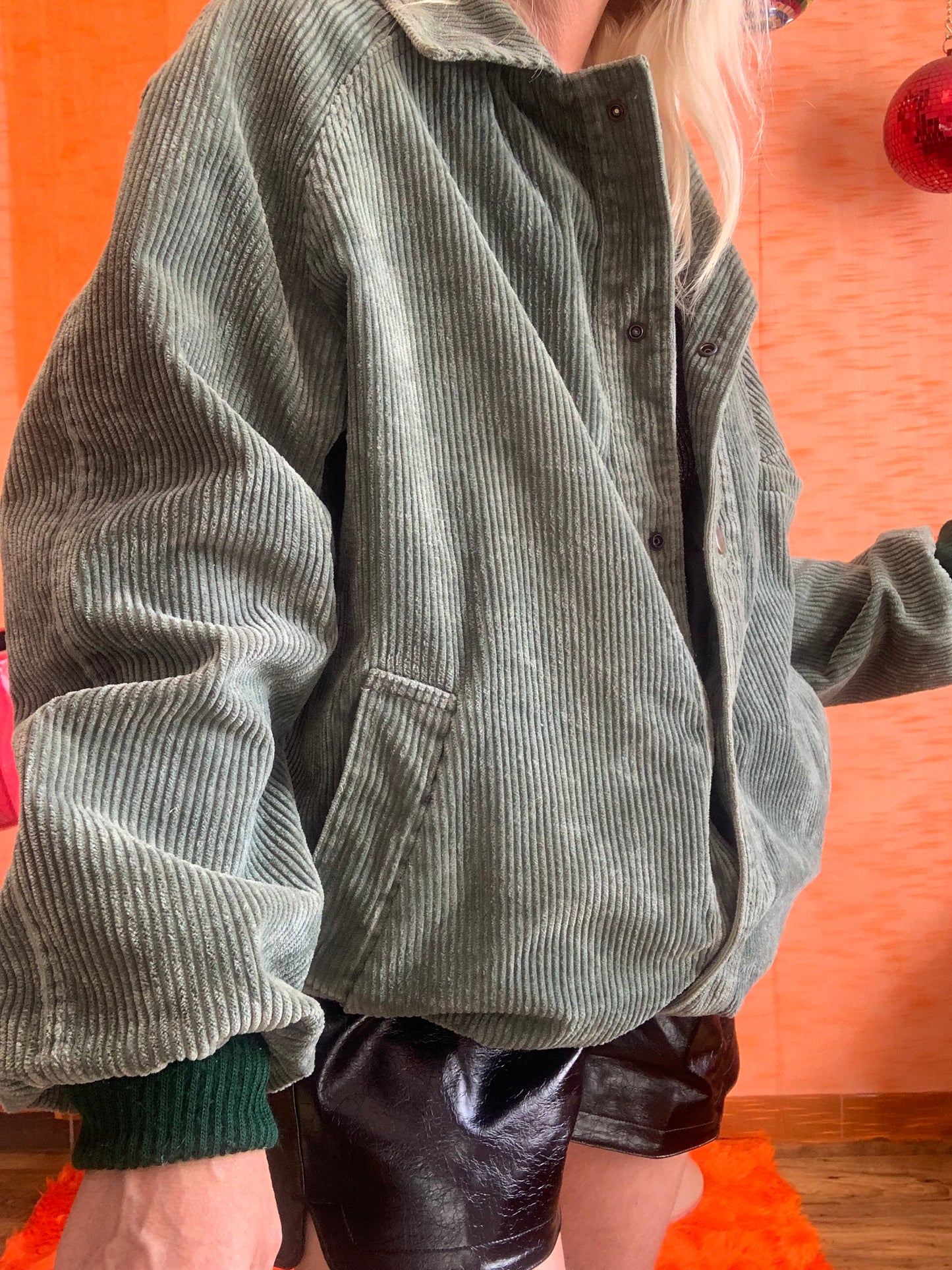 Blouson Velours côtelé Rodier France Vintage Original