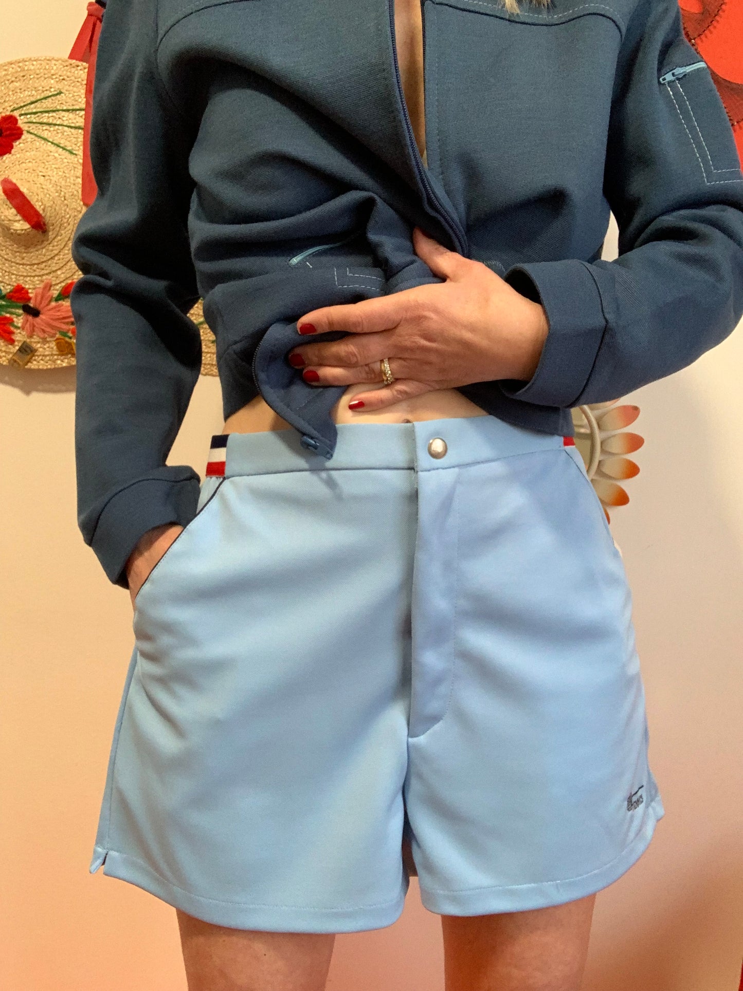 Vrai Short de tennis 1980/90 Deadstock Été Vintage