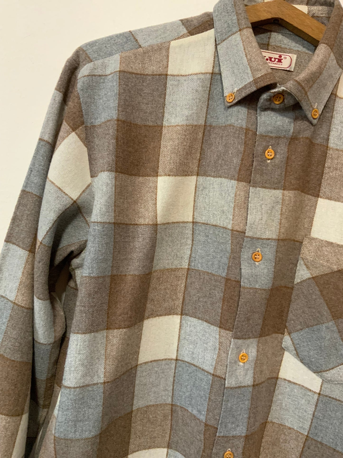 Chemise à carreaux Chic Vintage Lui Made in France