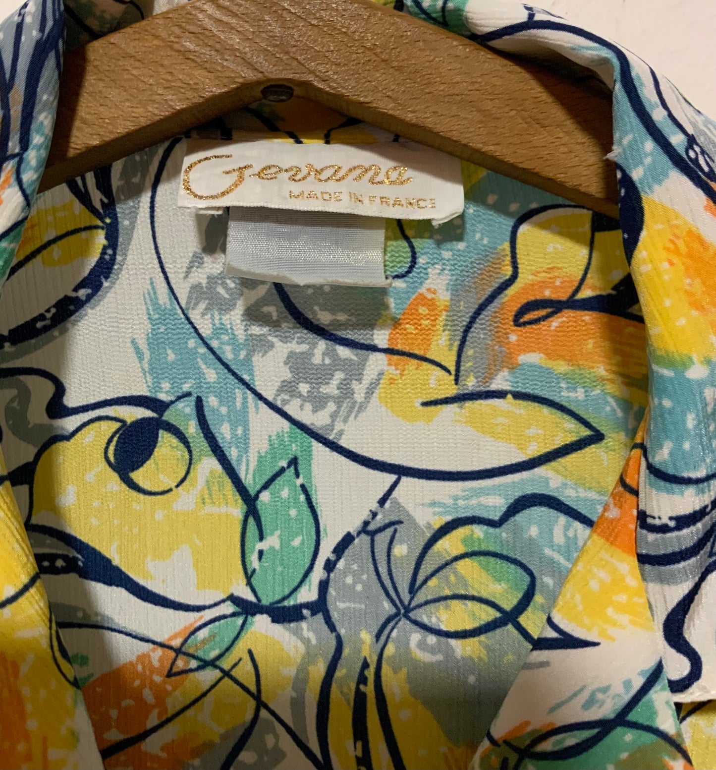 Chemise fluide motifs Fun’s Vintage 1980