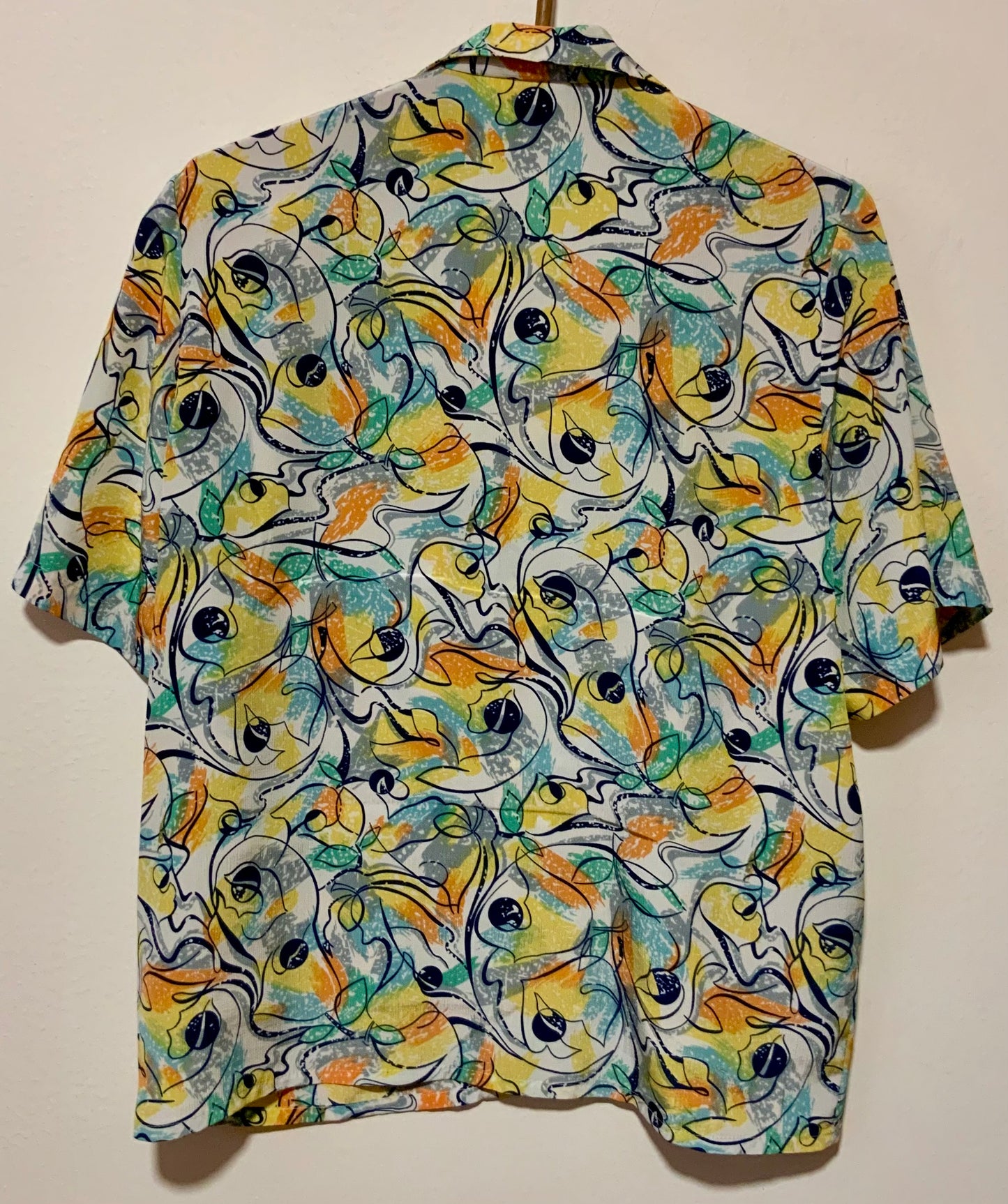Chemise fluide motifs Fun’s Vintage 1980
