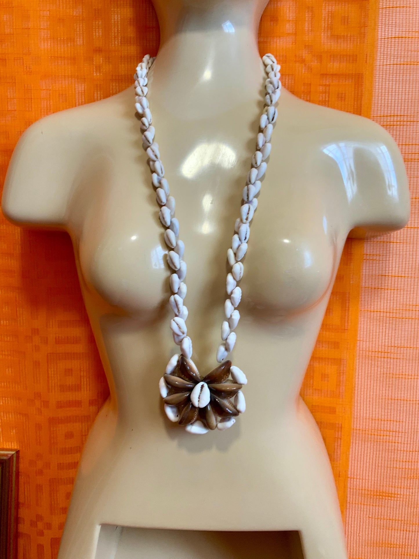 Collier Coquillages Vintage Authentique