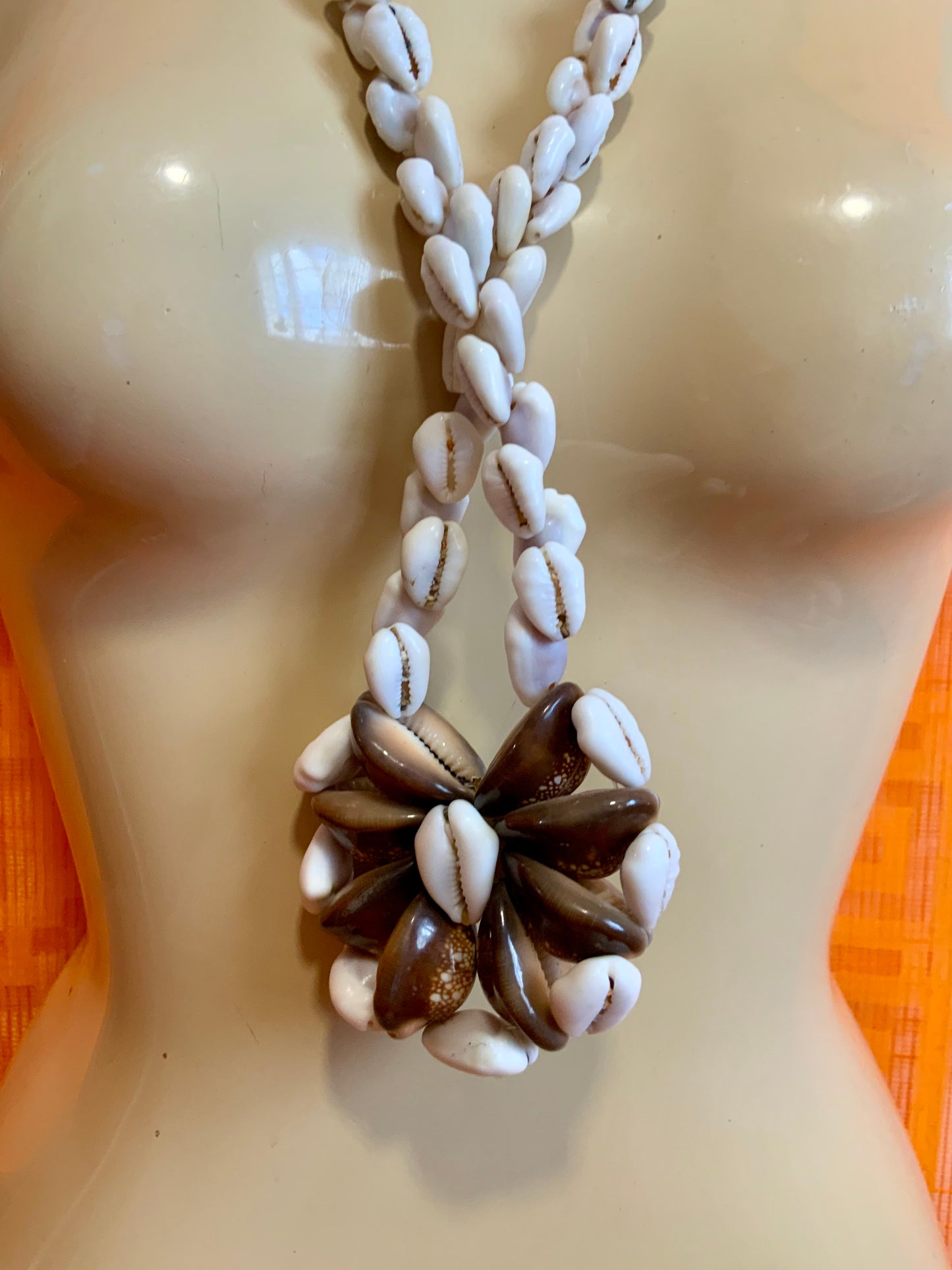 Collier Coquillages Vintage Authentique
