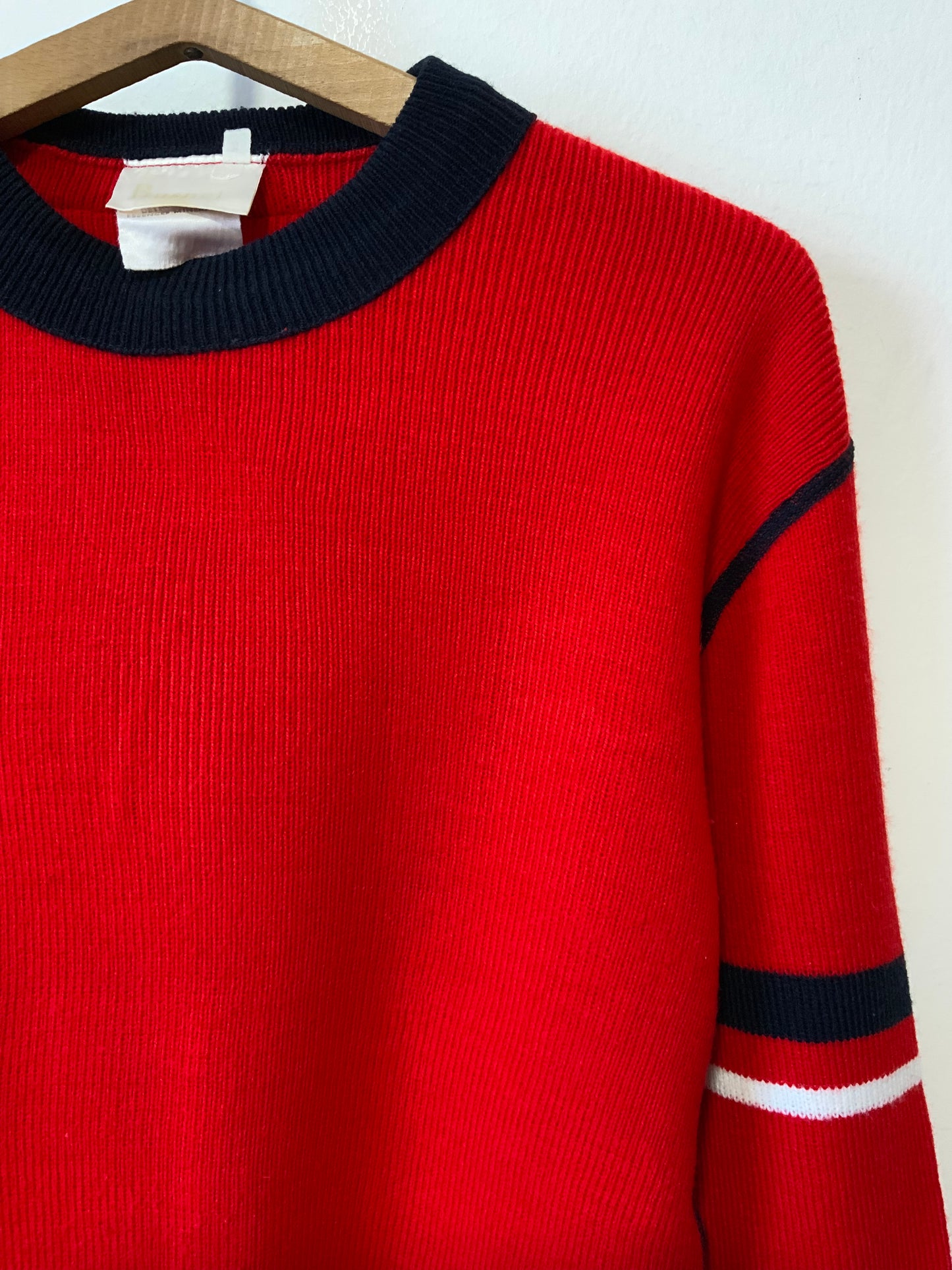 Pull Ski Tricot Vintage 1980