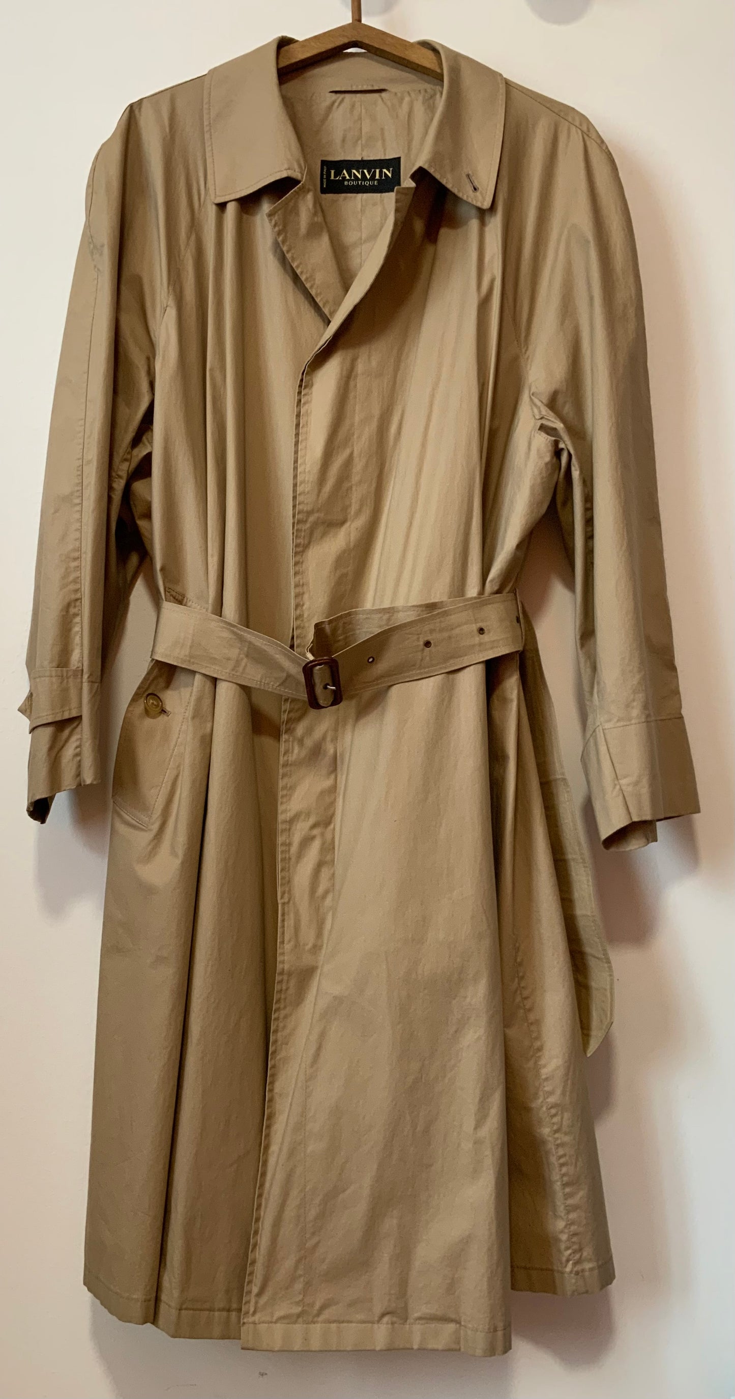 Trench de la maison Lanvin Vintage