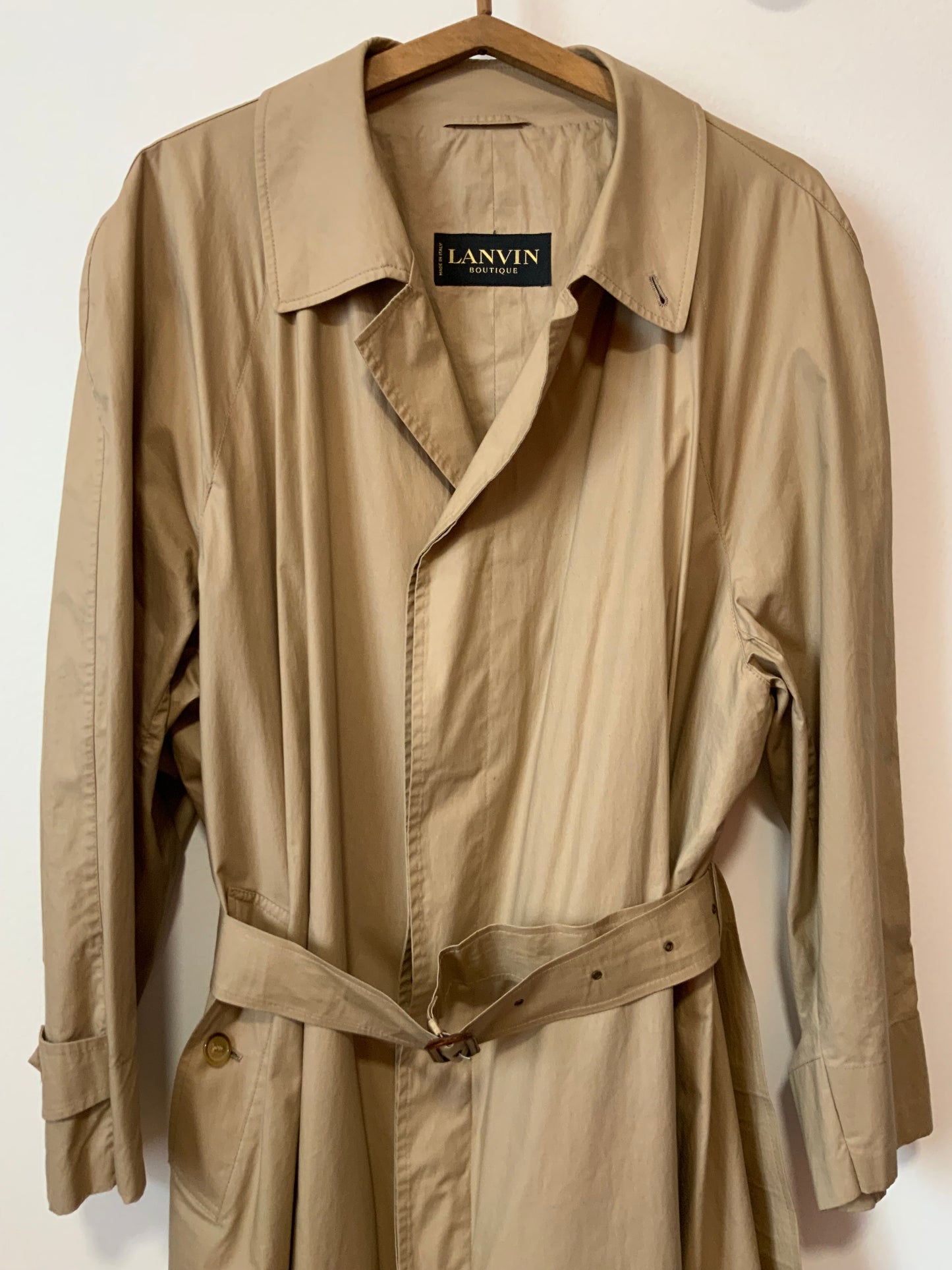 Trench de la maison Lanvin Vintage
