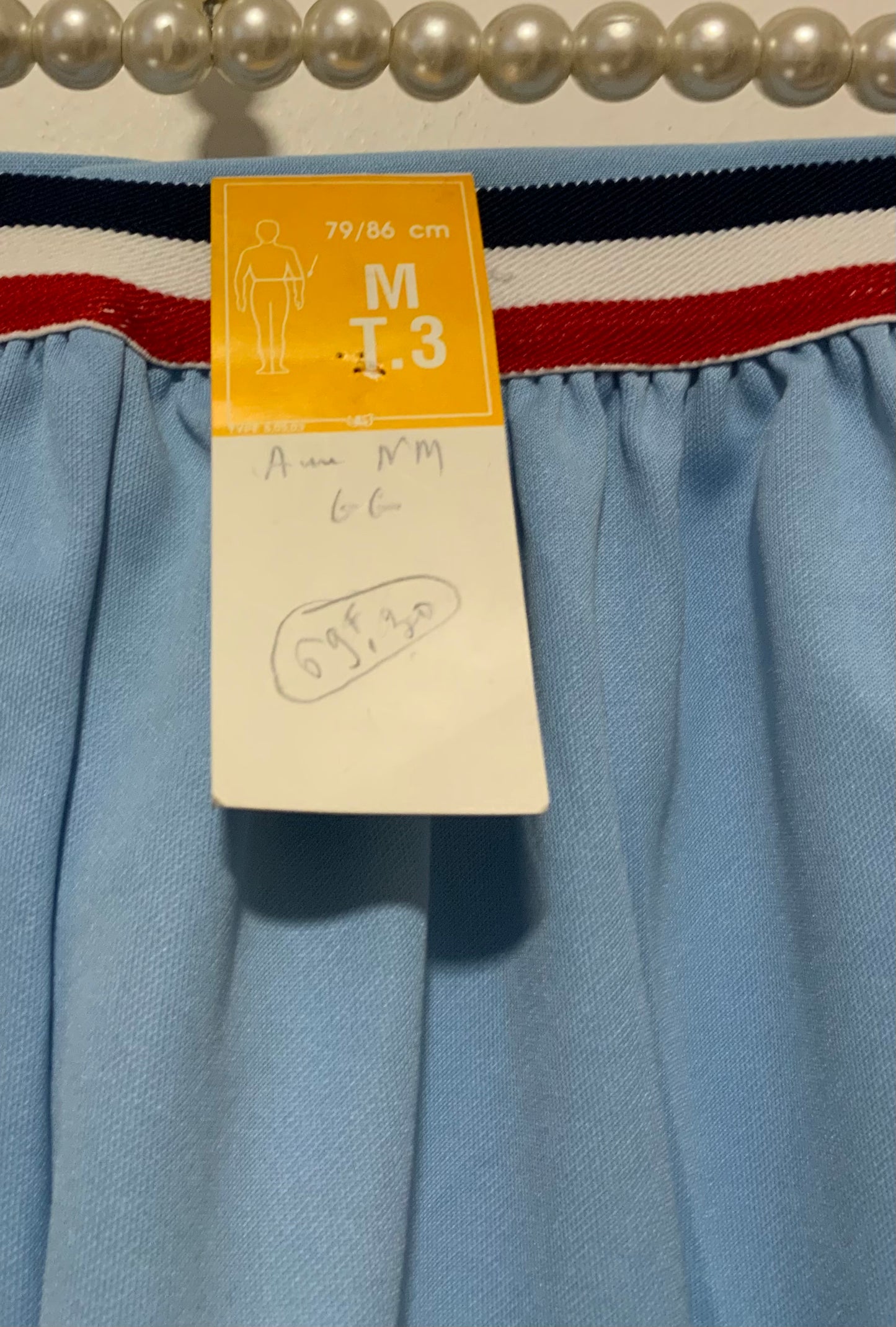 Vrai Short de tennis 1980/90 Deadstock Été Vintage