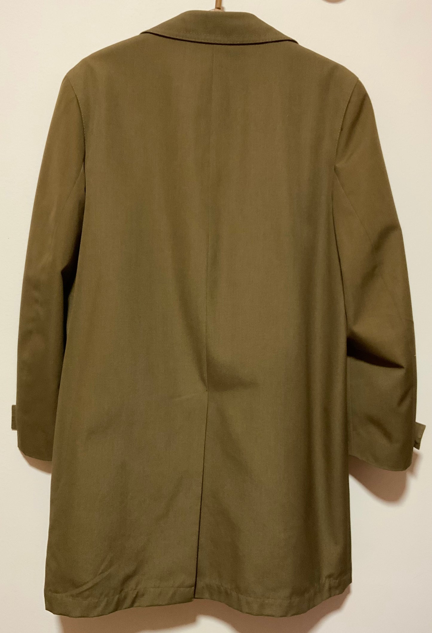 Manteau Trench Marron Vintage 1970 France