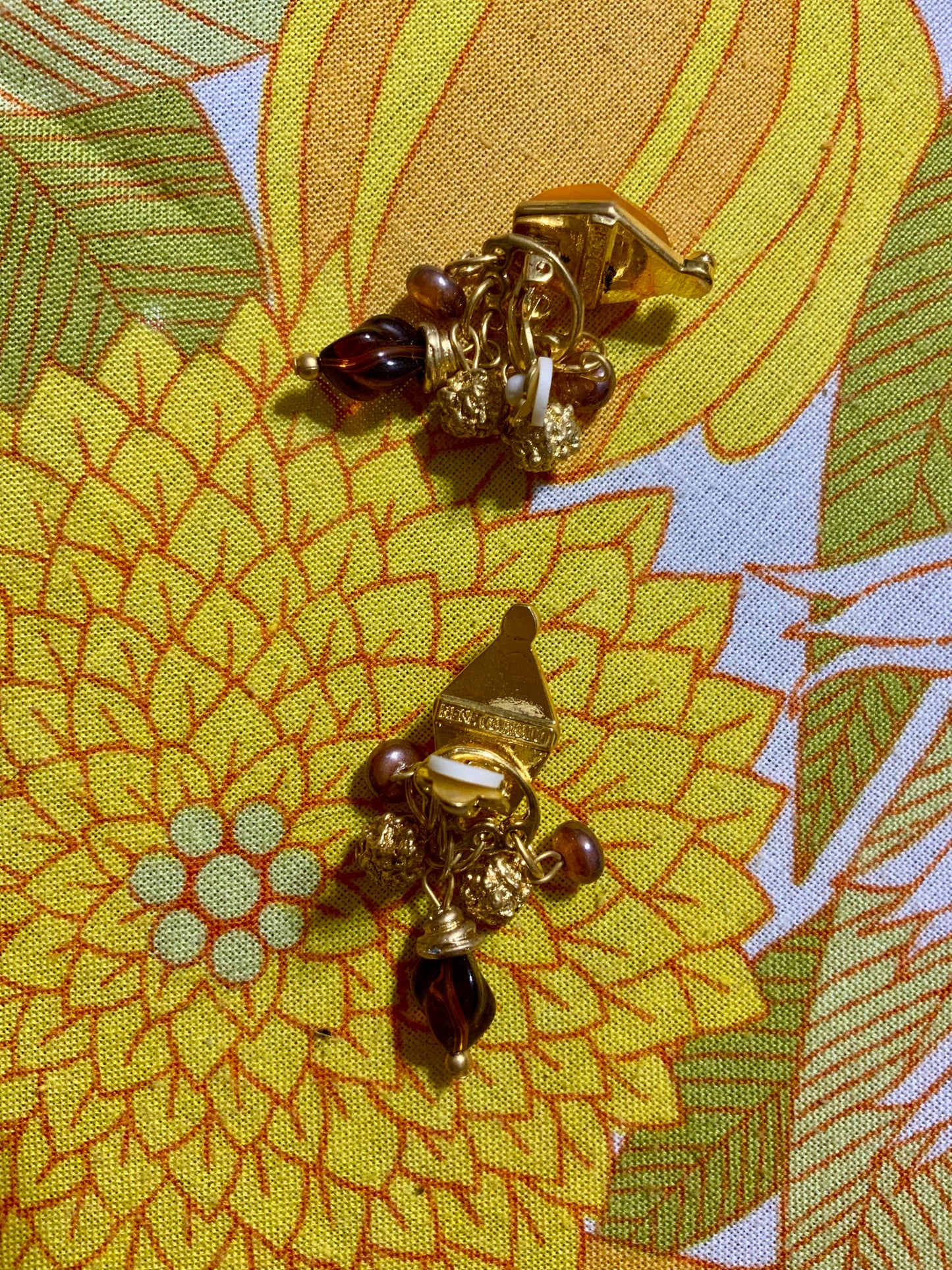 Boucles d’oreilles Vintage Haut de gamme René Garraud Paris Neuves