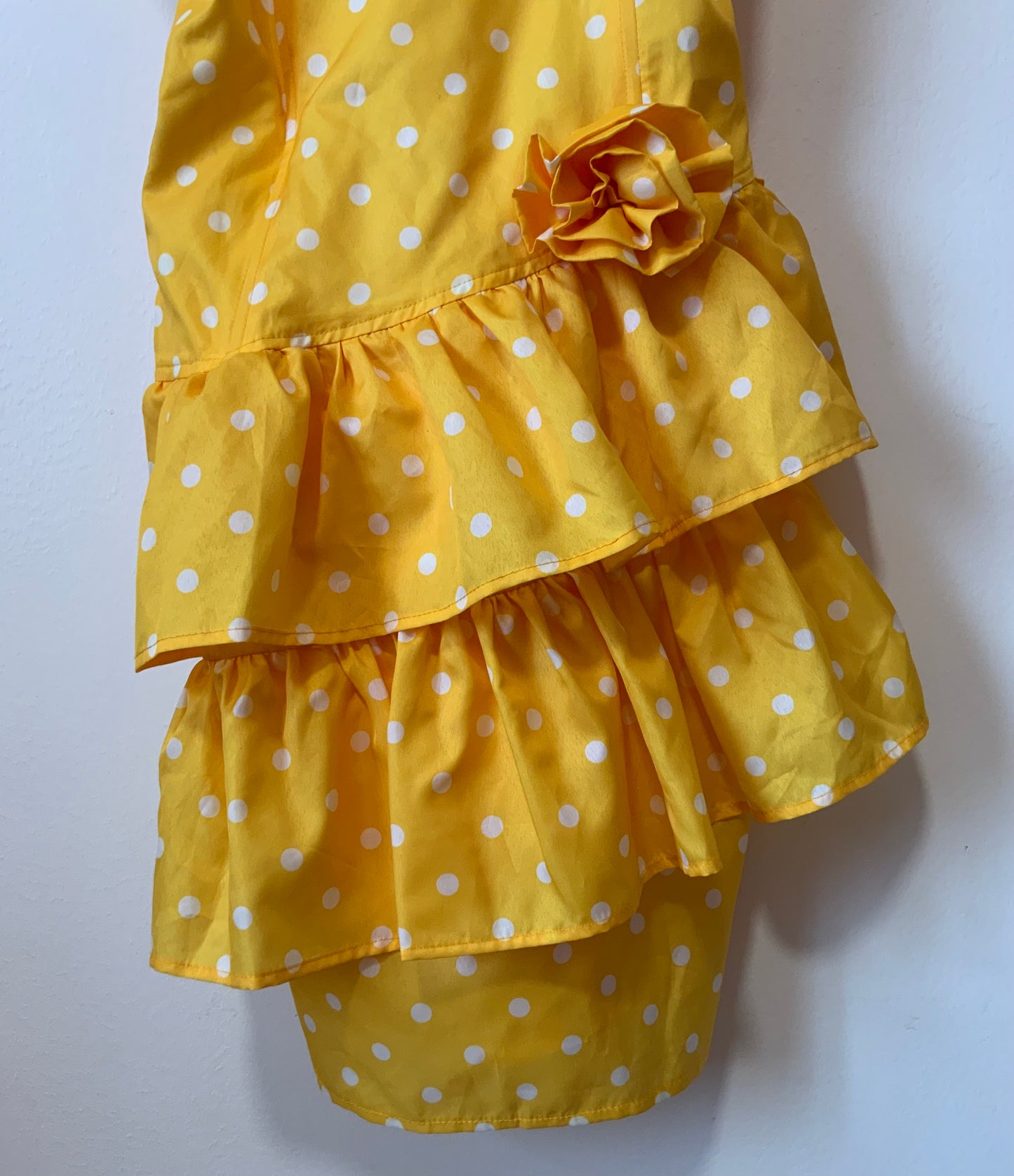 Superbe robe à volants Vintage 1980 France Original