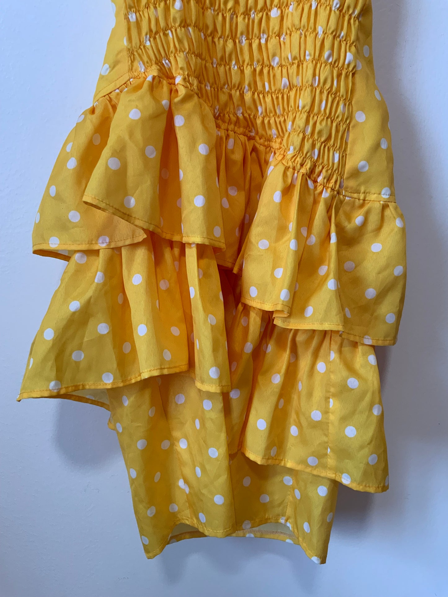 Superbe robe à volants Vintage 1980 France Original