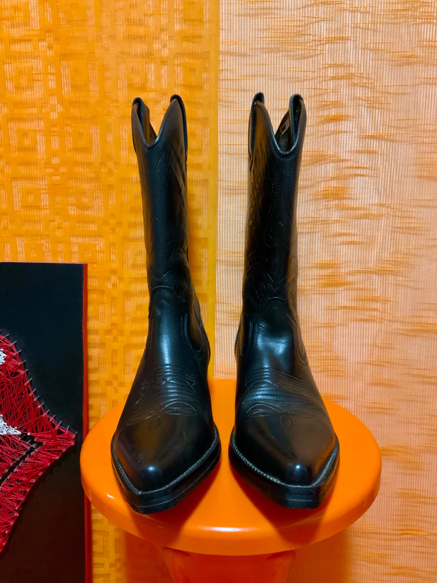 Bottes Santiags Cuir Noir Kentucky’s Western - Spain