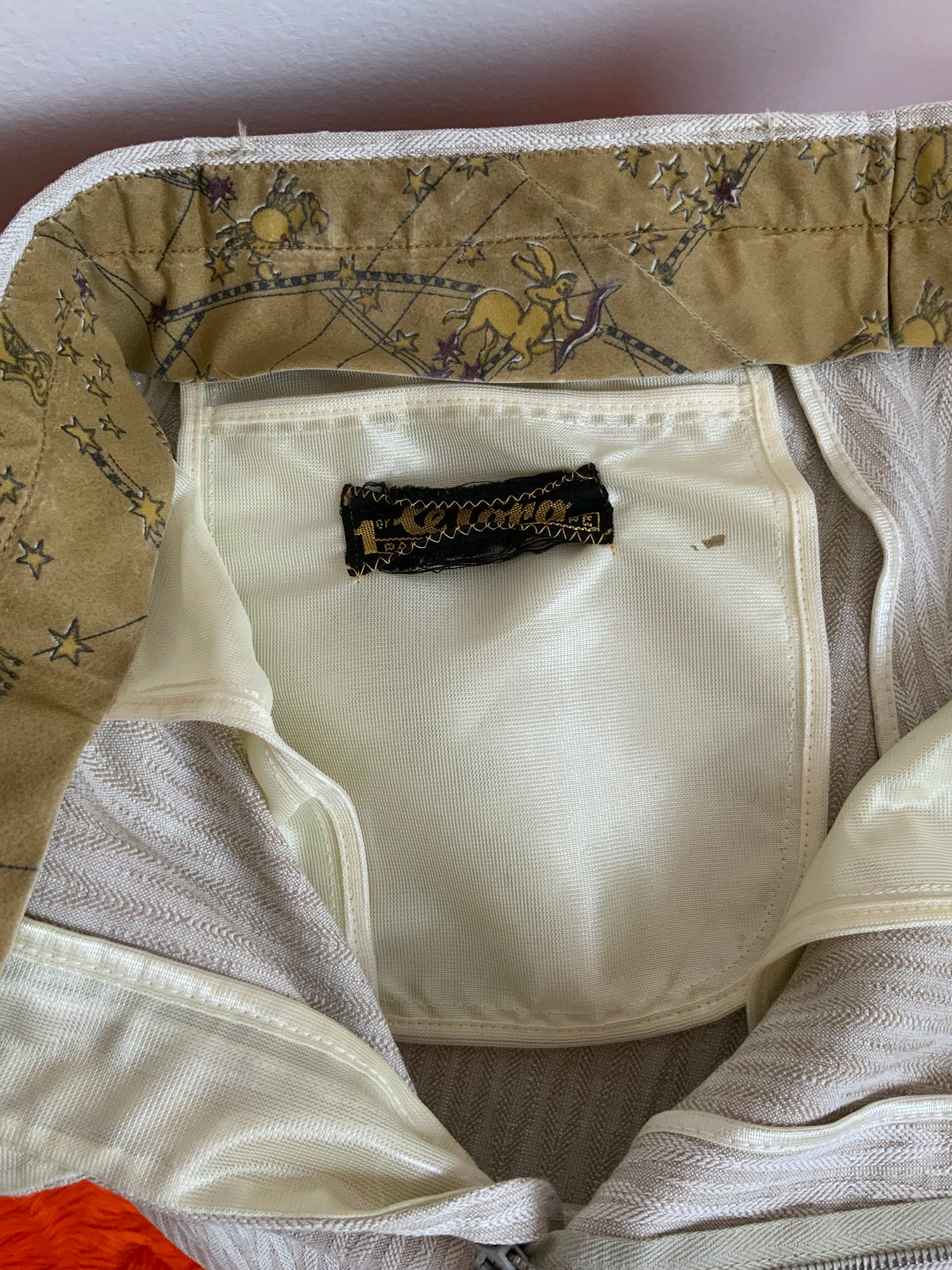Pantalon pattes d’éléphant Vintage 1970 Chic