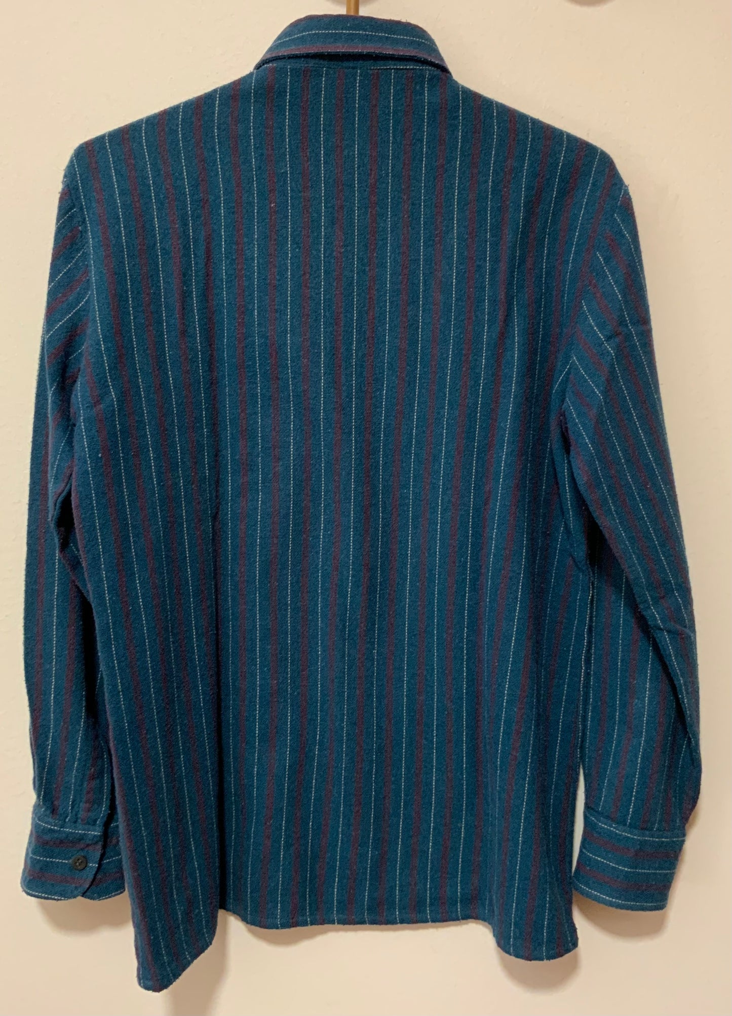 Chemise à rayures France Vintage 1970