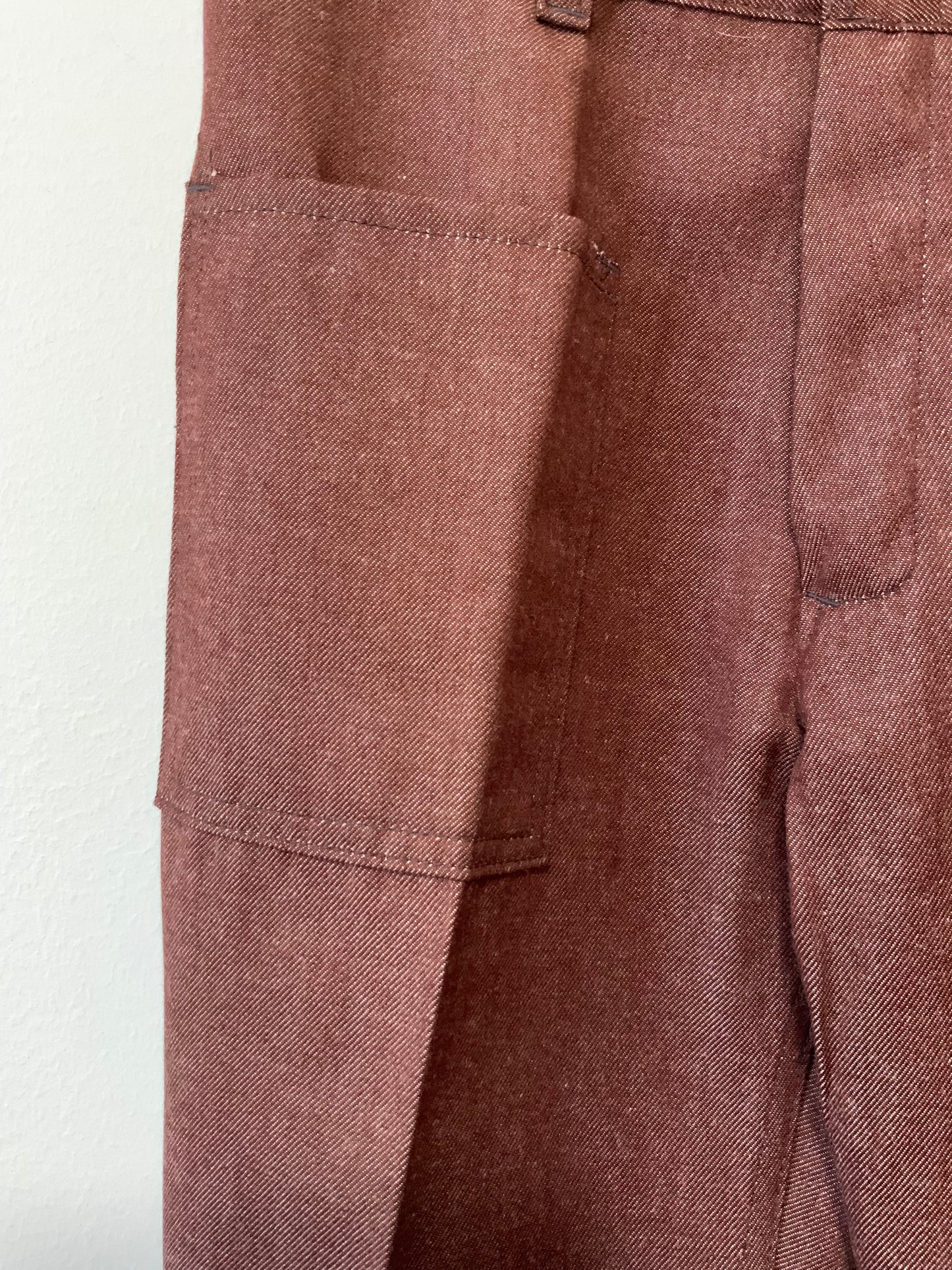 Pantalon Authentique Pattes d’éléphant Vintage Neuf Seventies 70’s Denim