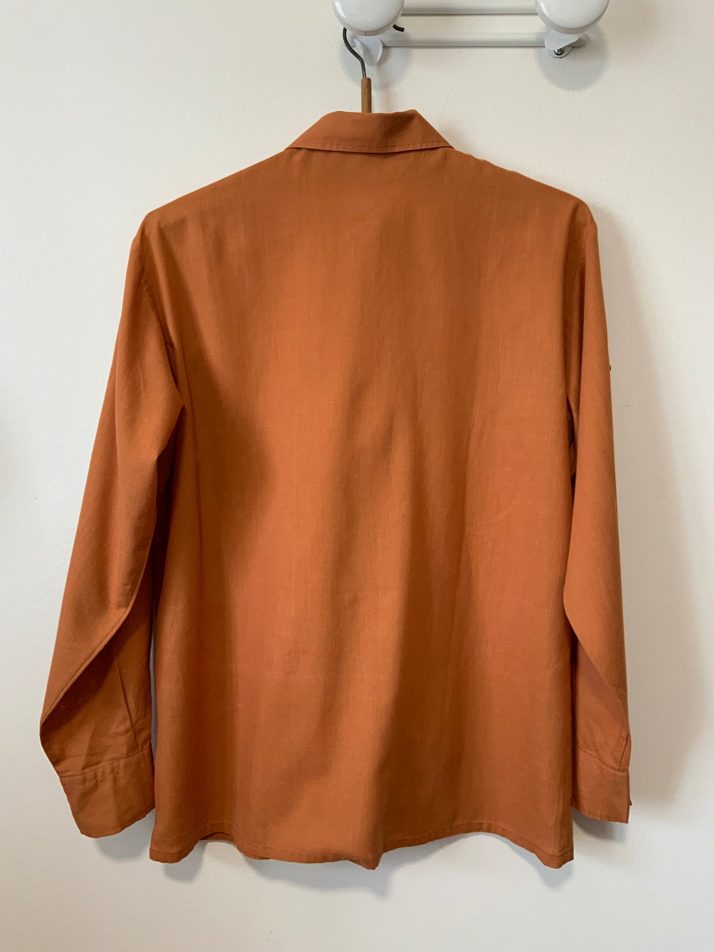 Chemise Vintage Coton Chic Pelle à tartes 1970/80 France