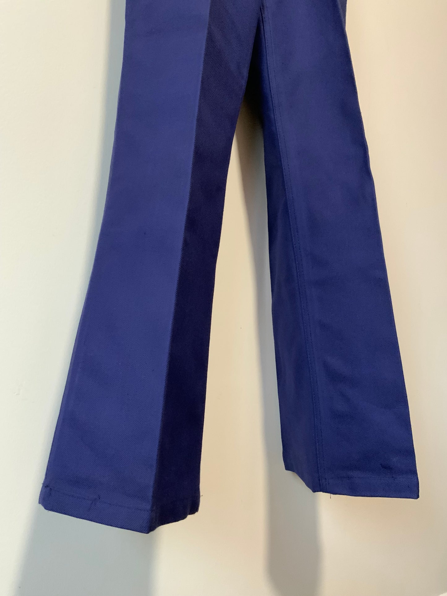 Pantalon Flare Bleu de travail Vintage Deadstock Pattes d’Eph Original France