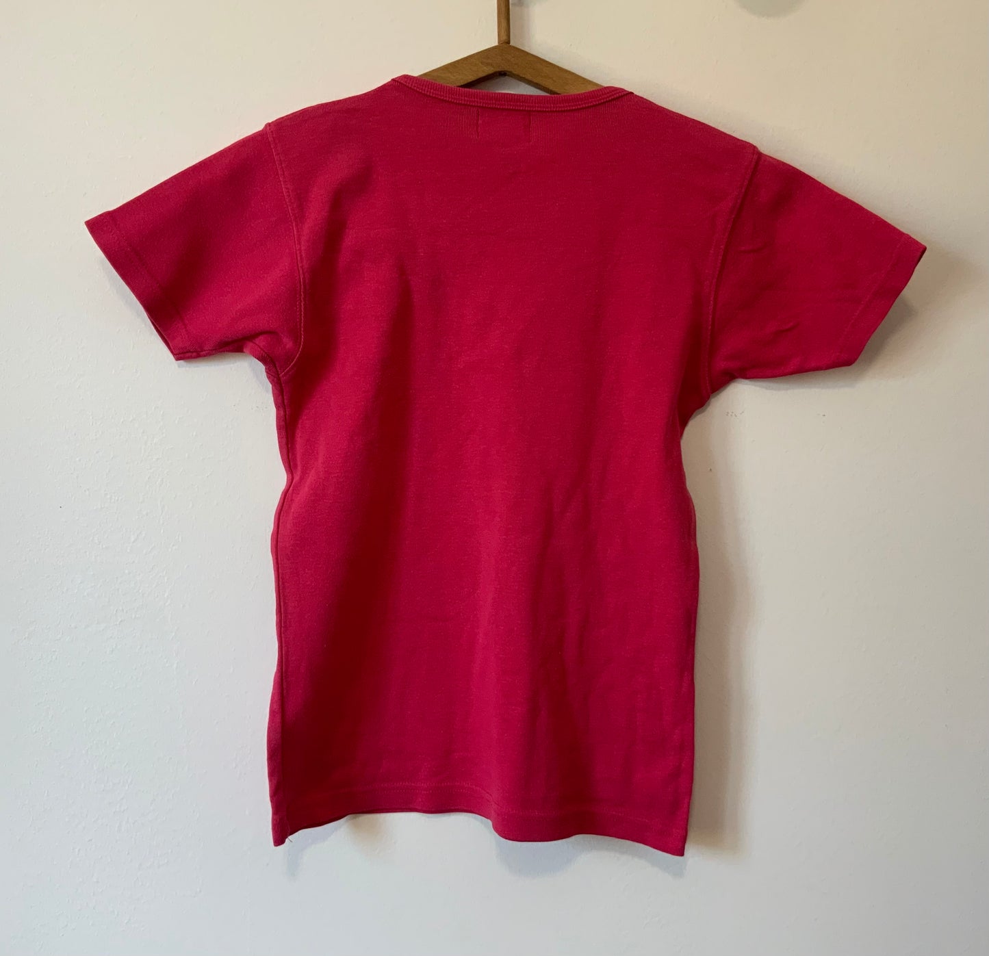 Le Tee-shirt Schott NYC Rose Pépite 1990 Vintage Le Vrai !