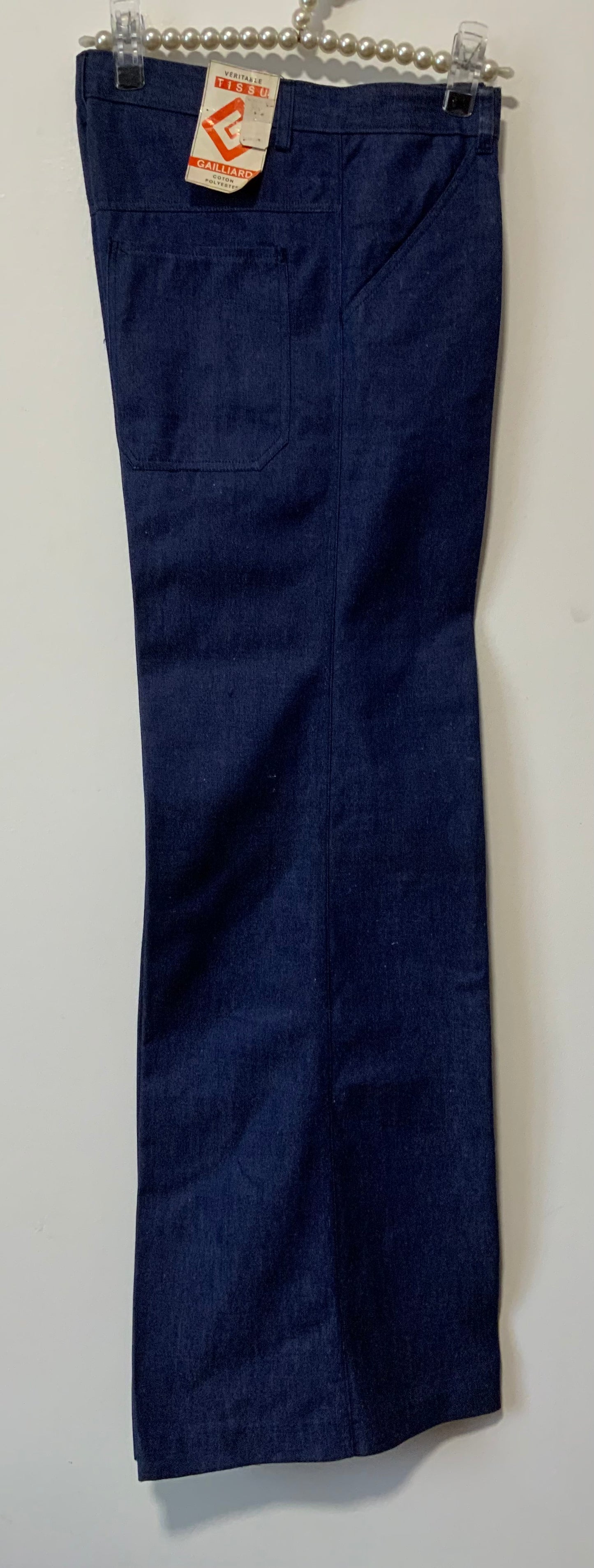 Jean Pattes d’elephant Denim 70s Deadstock Vintage 1971