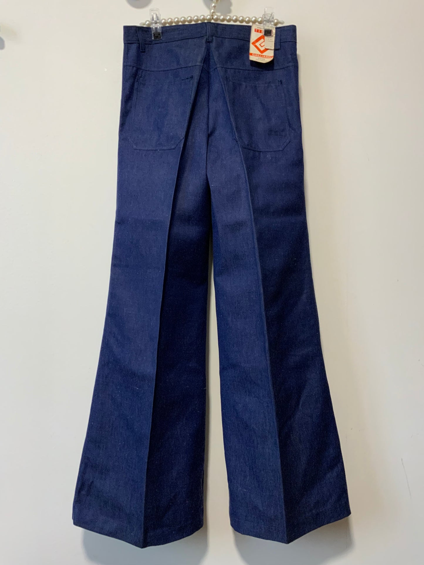 Jean Pattes d’elephant Denim 70s Deadstock Vintage 1971