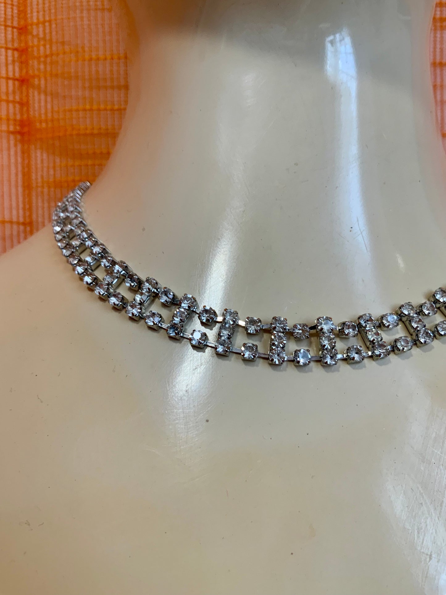 Sublime Collier strass LDADPP Vintage 2000’