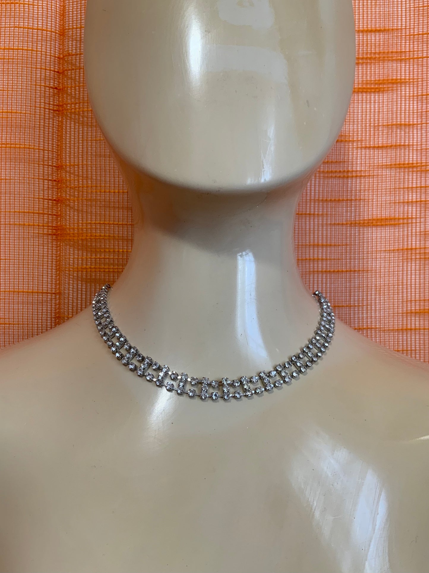 Sublime Collier strass LDADPP Vintage 2000’