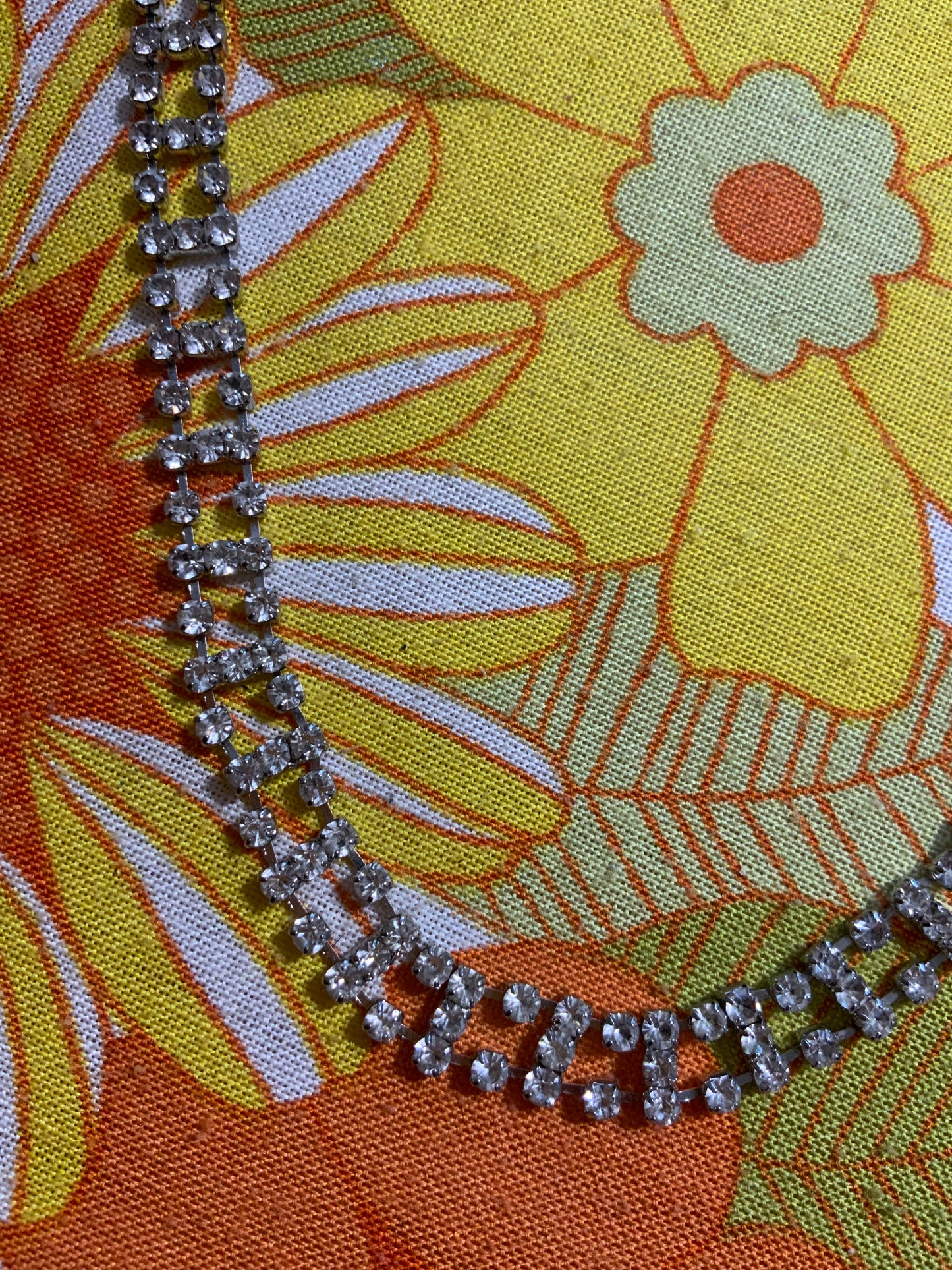 Sublime Collier strass LDADPP Vintage 2000’
