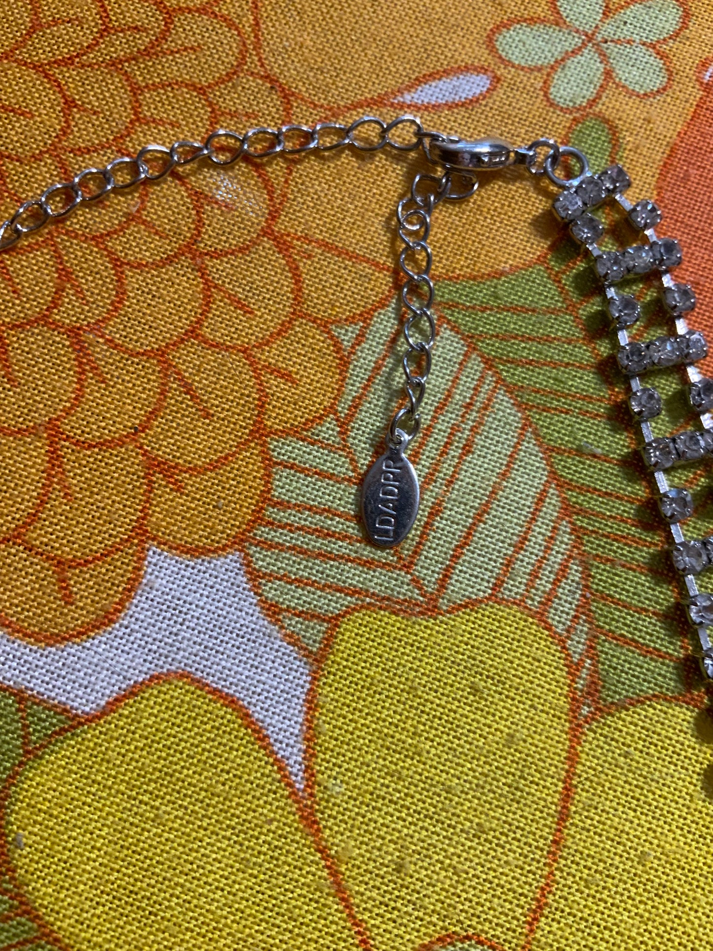 Sublime Collier strass LDADPP Vintage 2000’