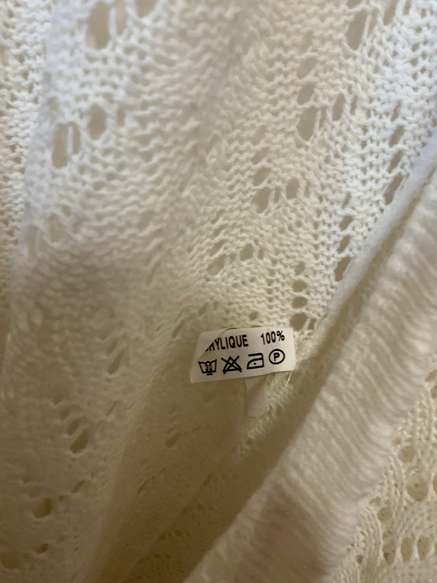 Gilet cache coeur Crochets Vintage 1990