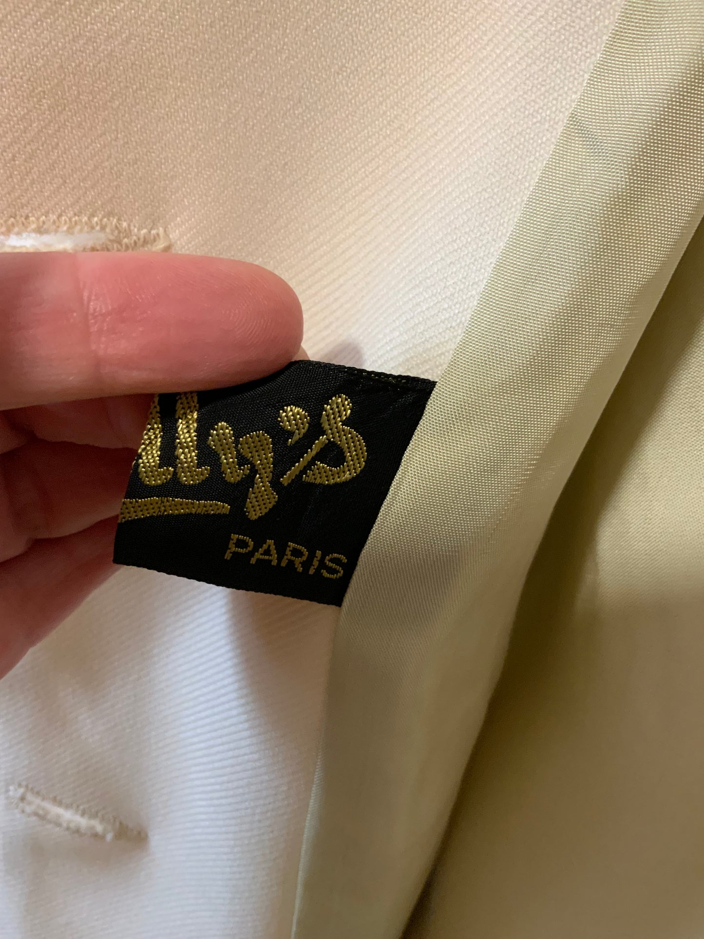 Veste Blazer Élégance 1970 Vintage France Creation Paris
