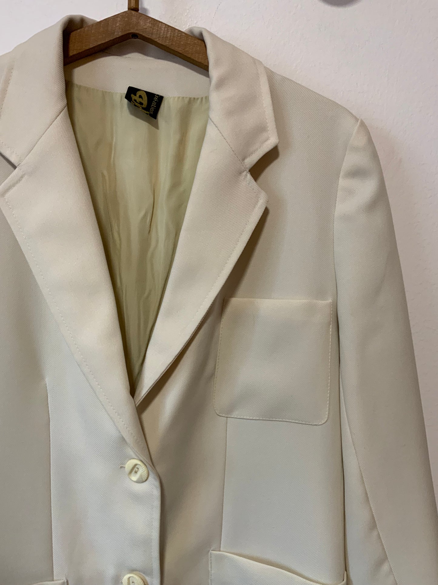 Veste Blazer Élégance 1970 Vintage France Creation Paris