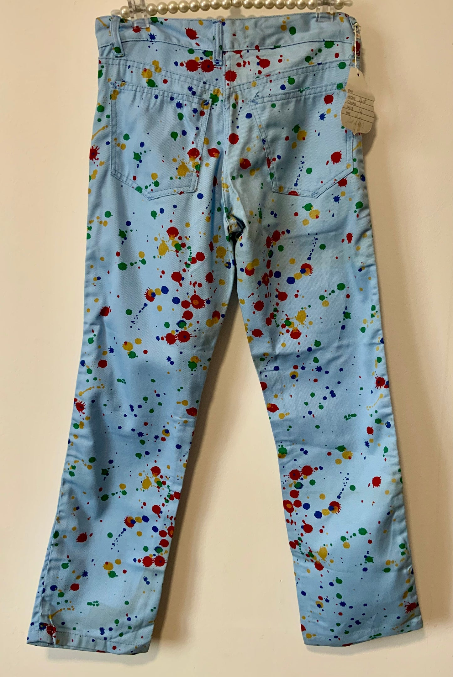 Jean Couleurs Effet peinture Vintage 1980 Rica Lewis