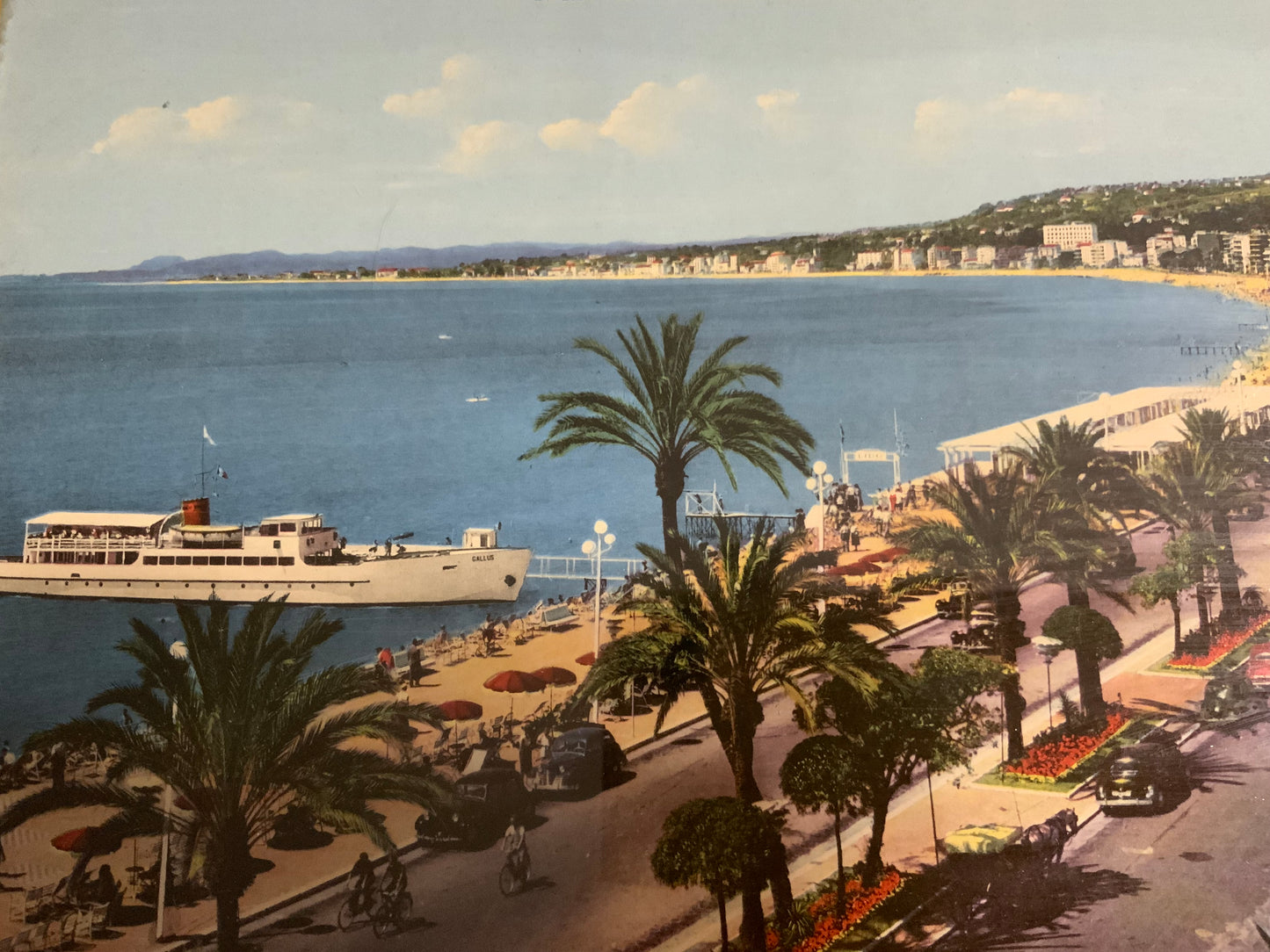 Splendide grand Vintage Plateau Nice Côte d’Azur