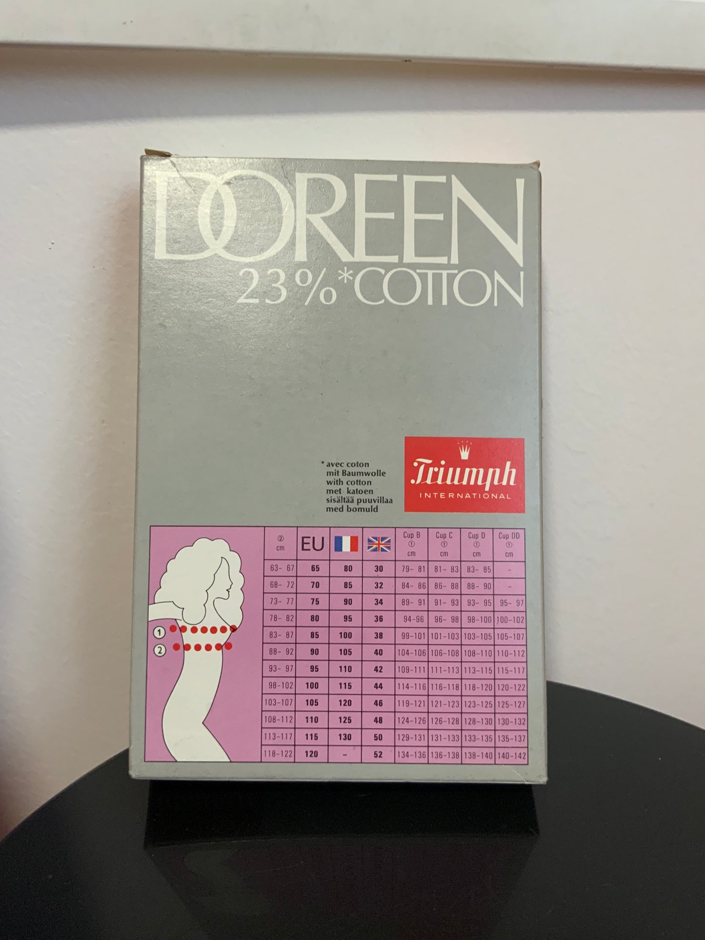 Soutien Gorge Doreen Triumph Vintage 1970/80 Neuf Deadstock